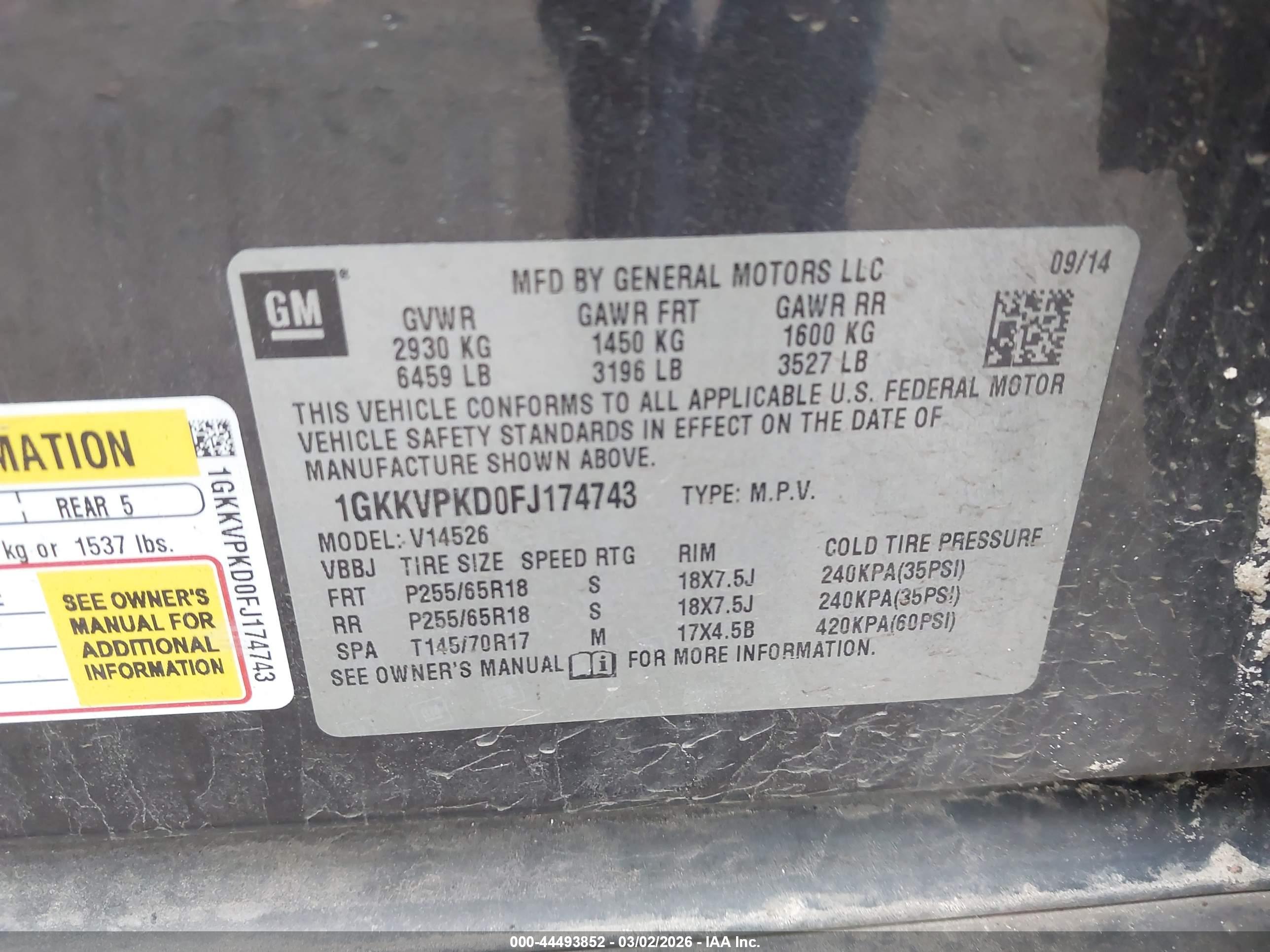 GMC ACADIA image 9