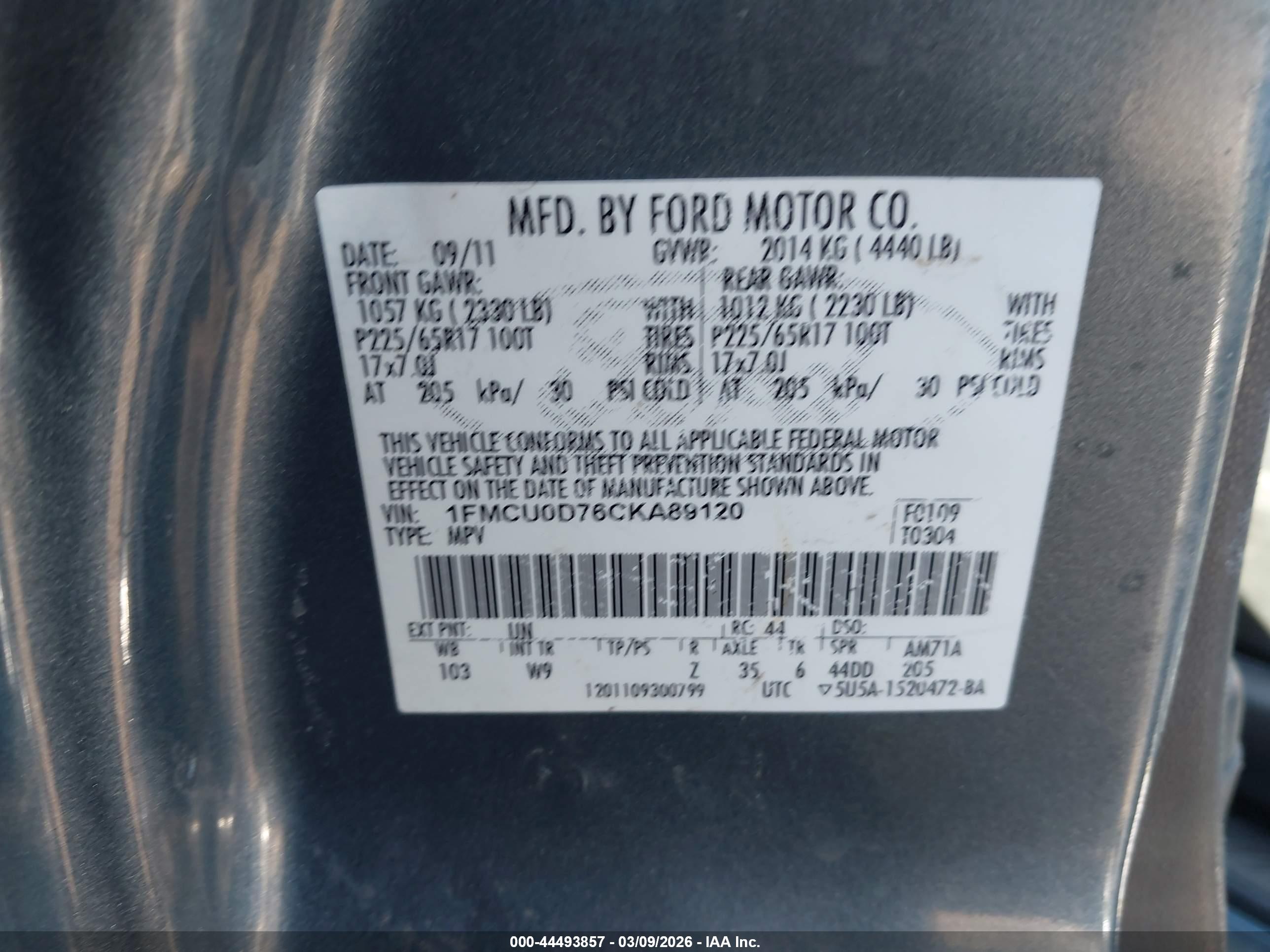 FORD ESCAPE image 9