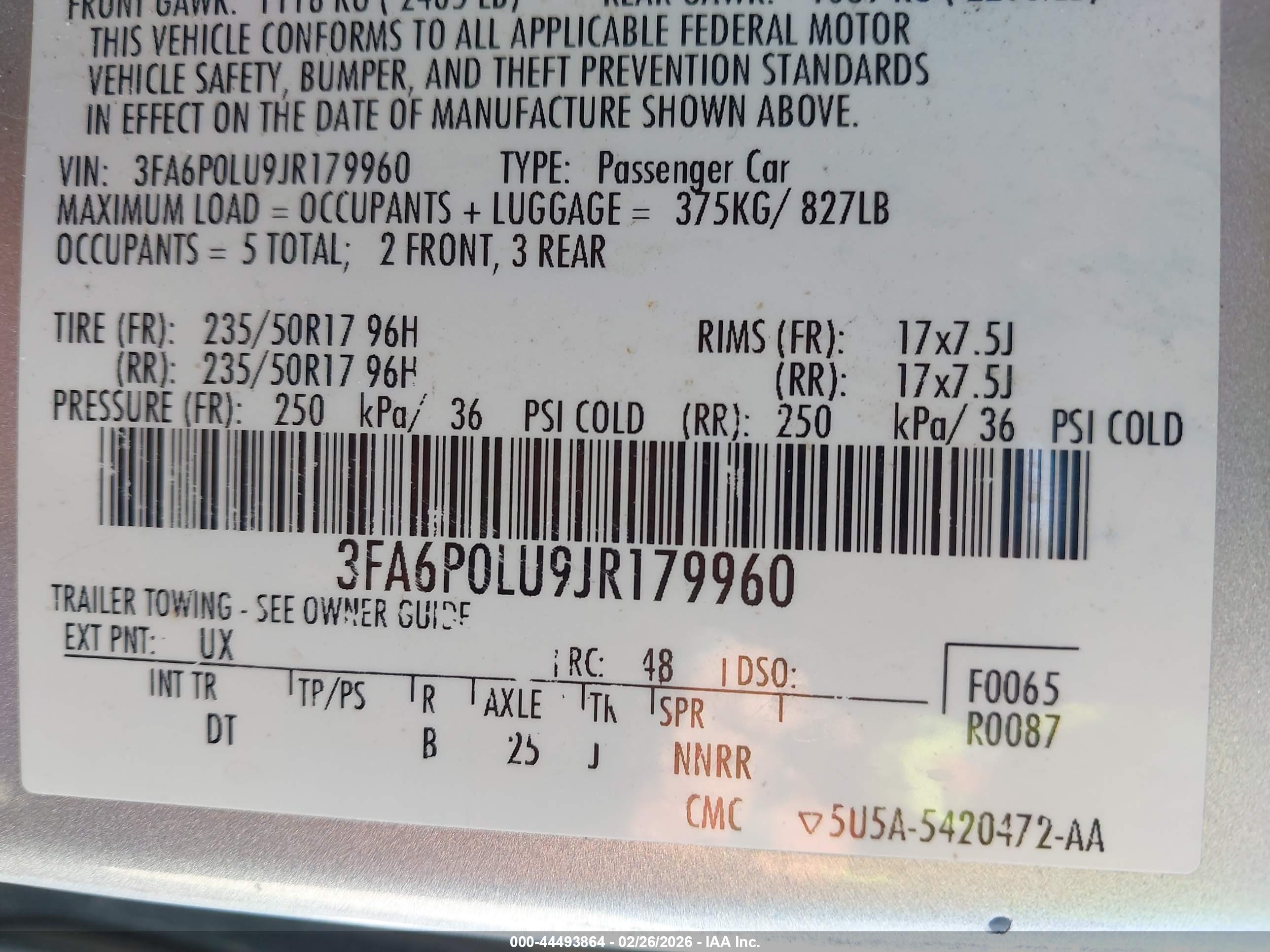 FORD FUSION image 9