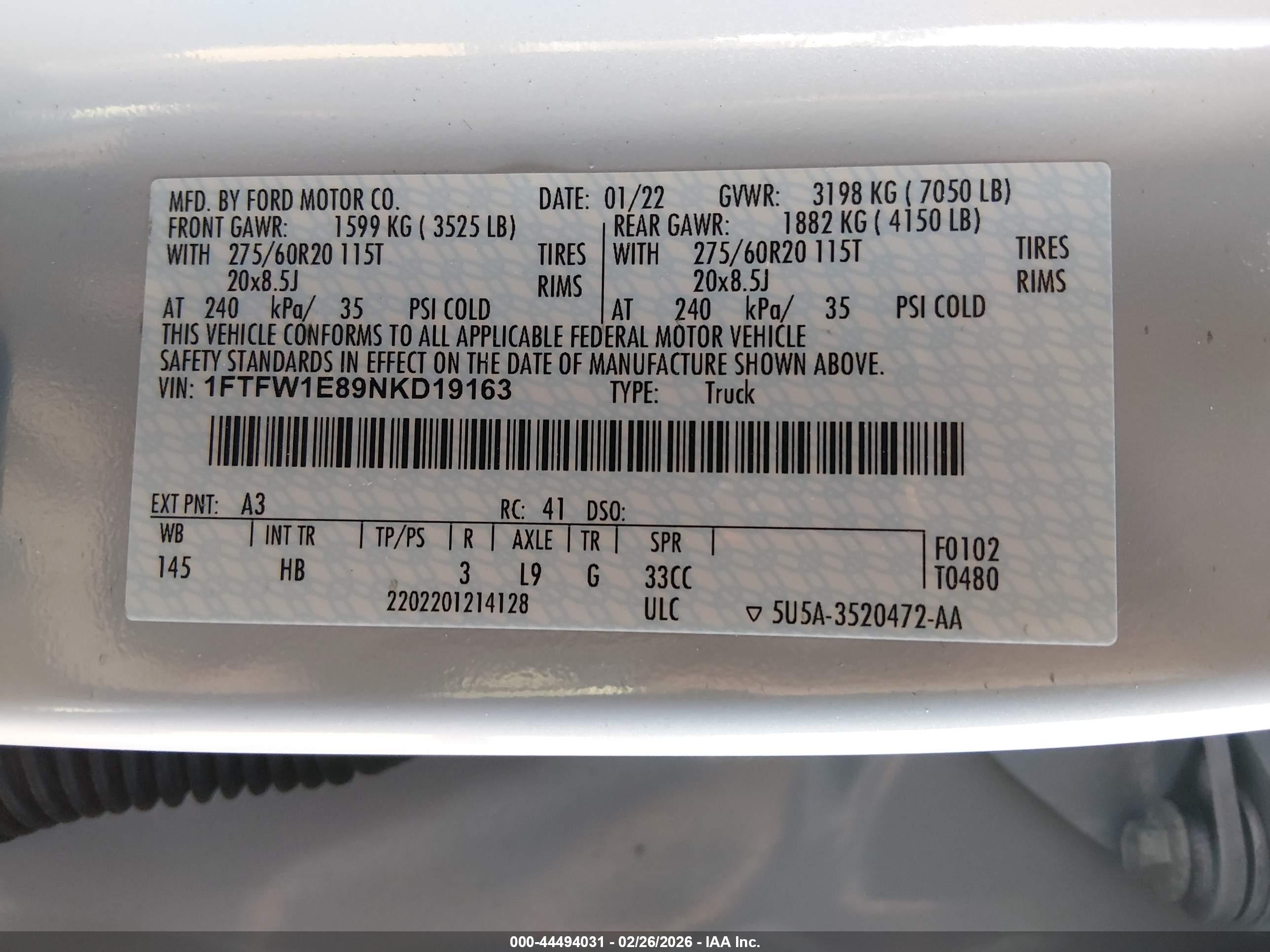FORD F-150 image 9