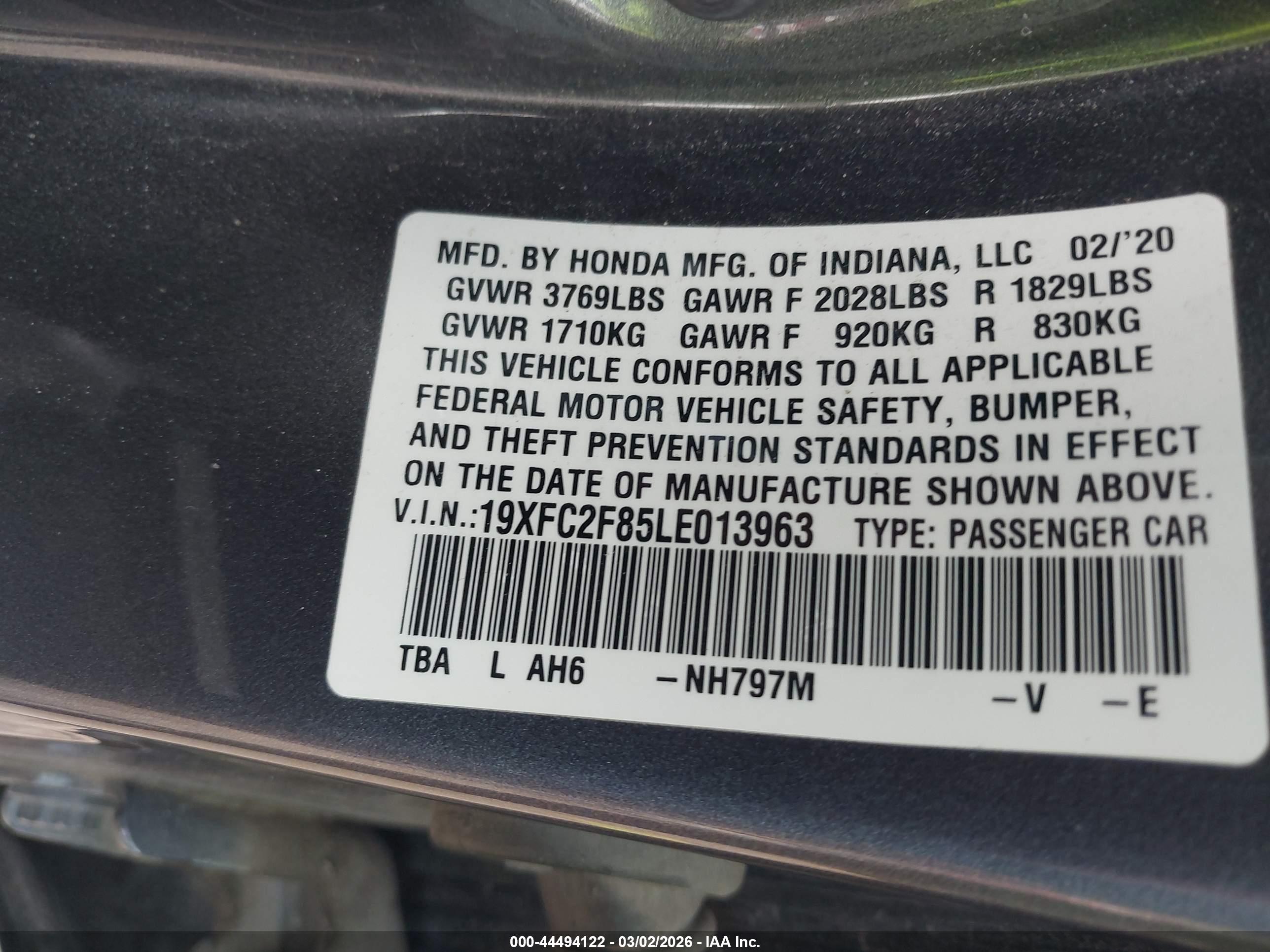 HONDA CIVIC image 9