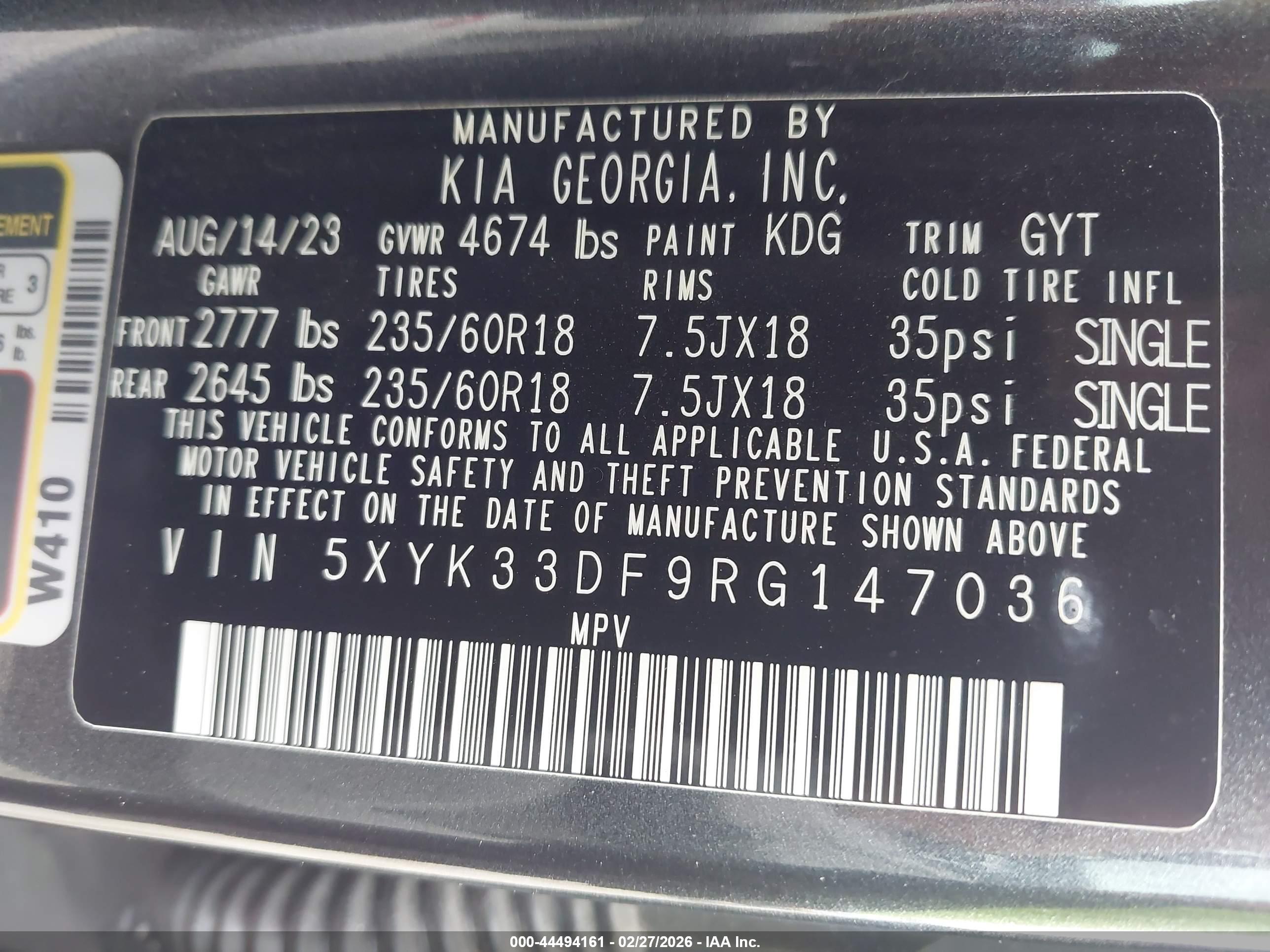 KIA SPORTAGE image 9