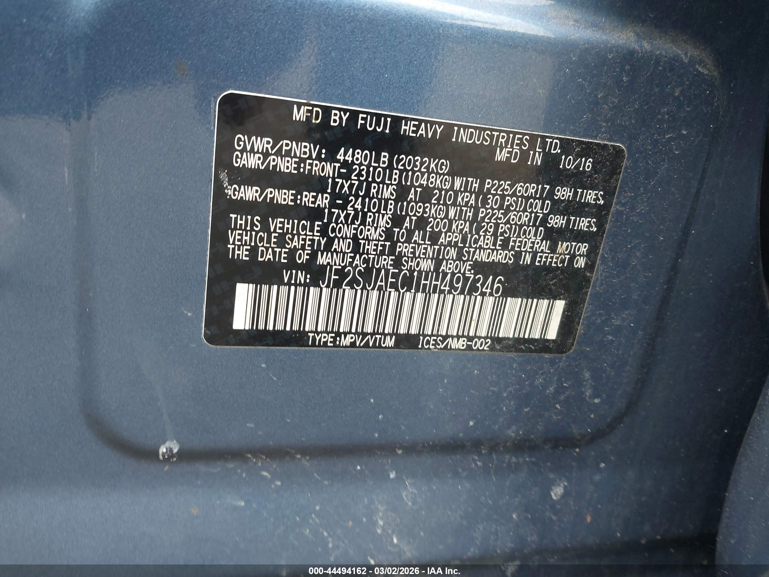 SUBARU FORESTER image 9