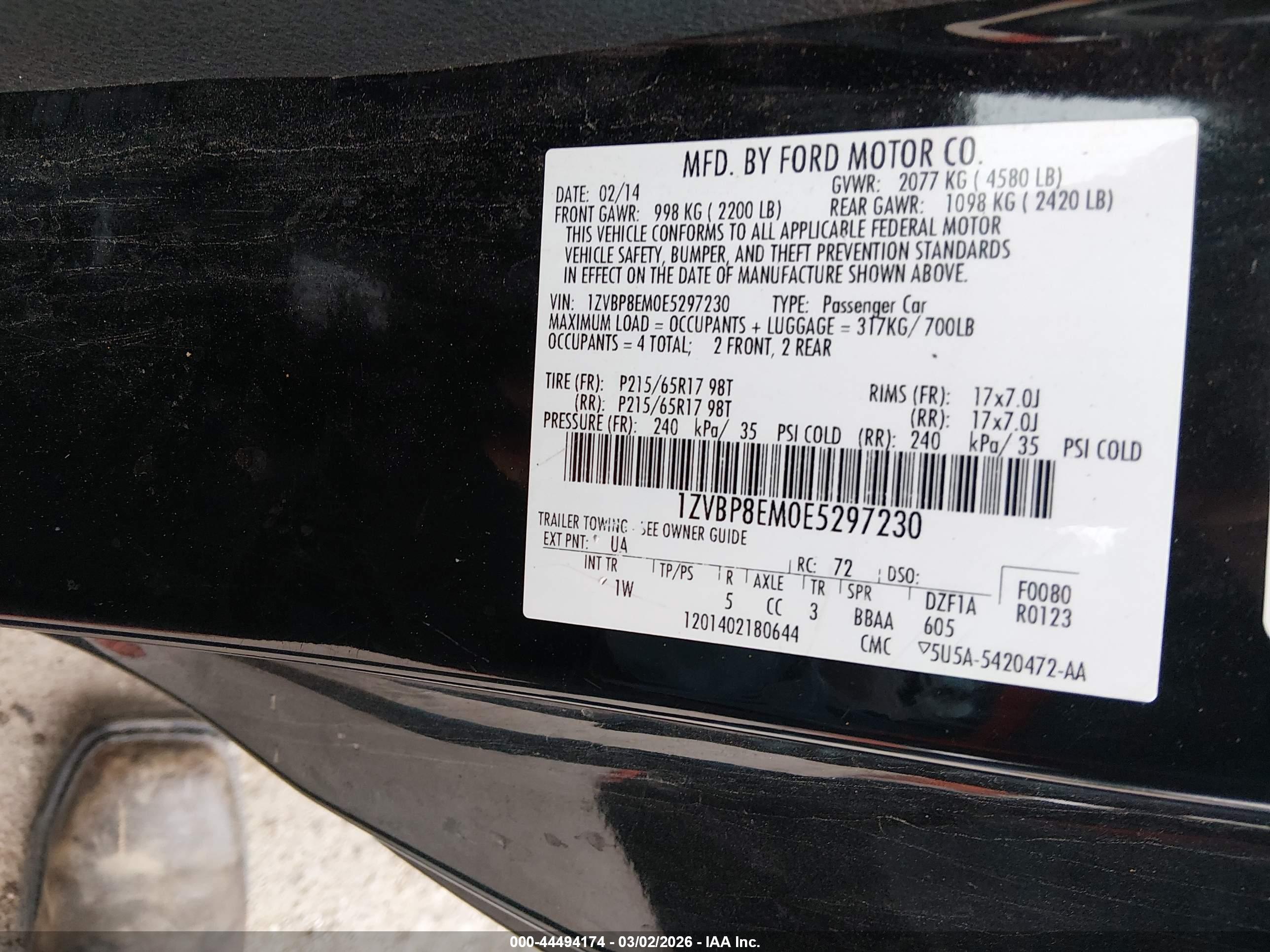 FORD MUSTANG image 9