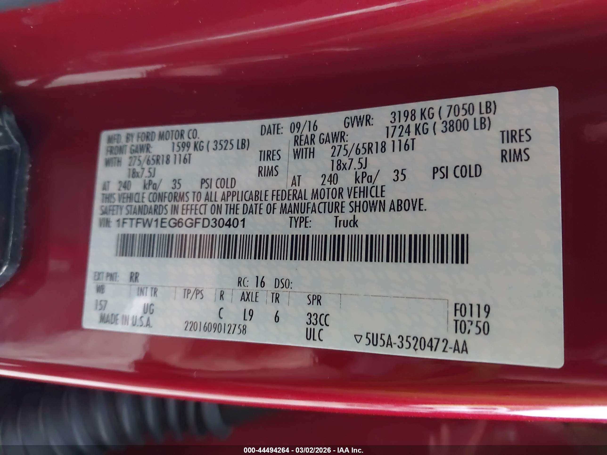FORD F-150 image 9