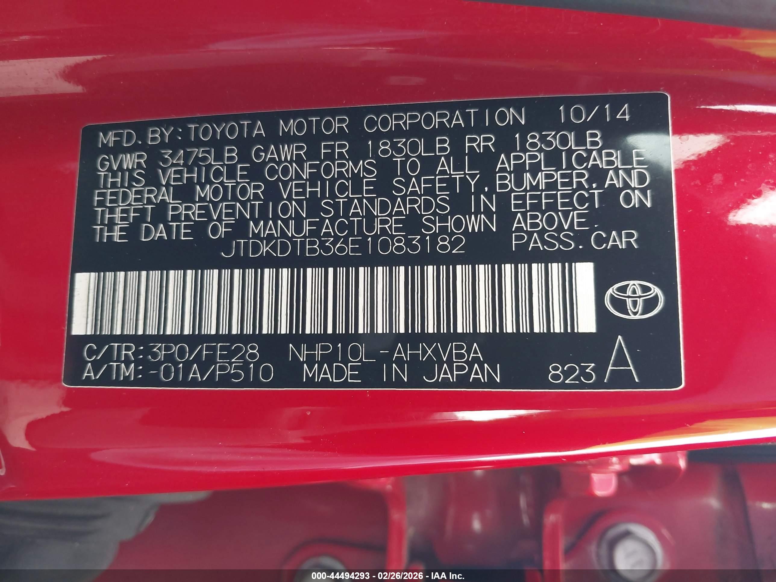 TOYOTA PRIUS image 9