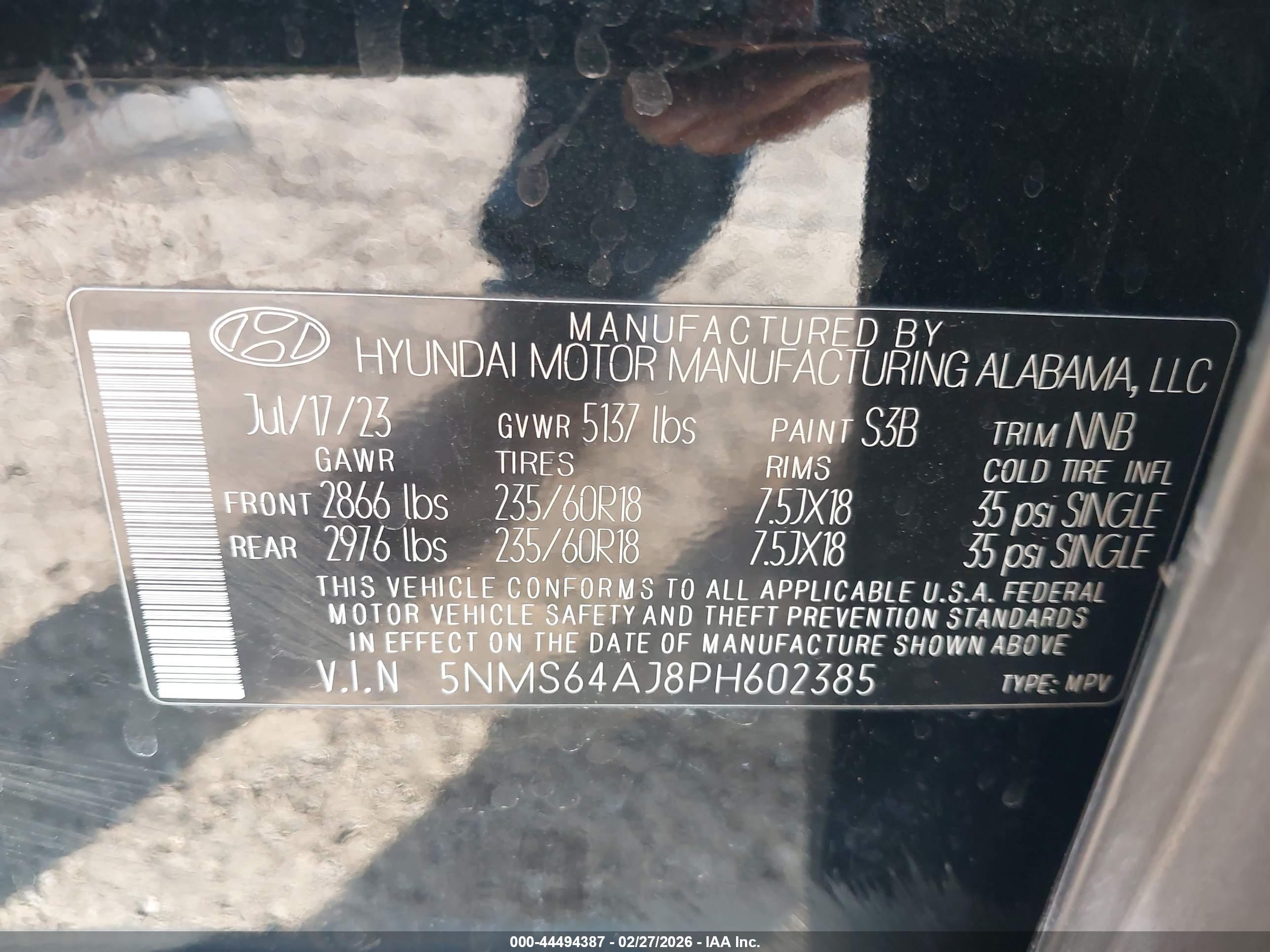 HYUNDAI SANTA image 9