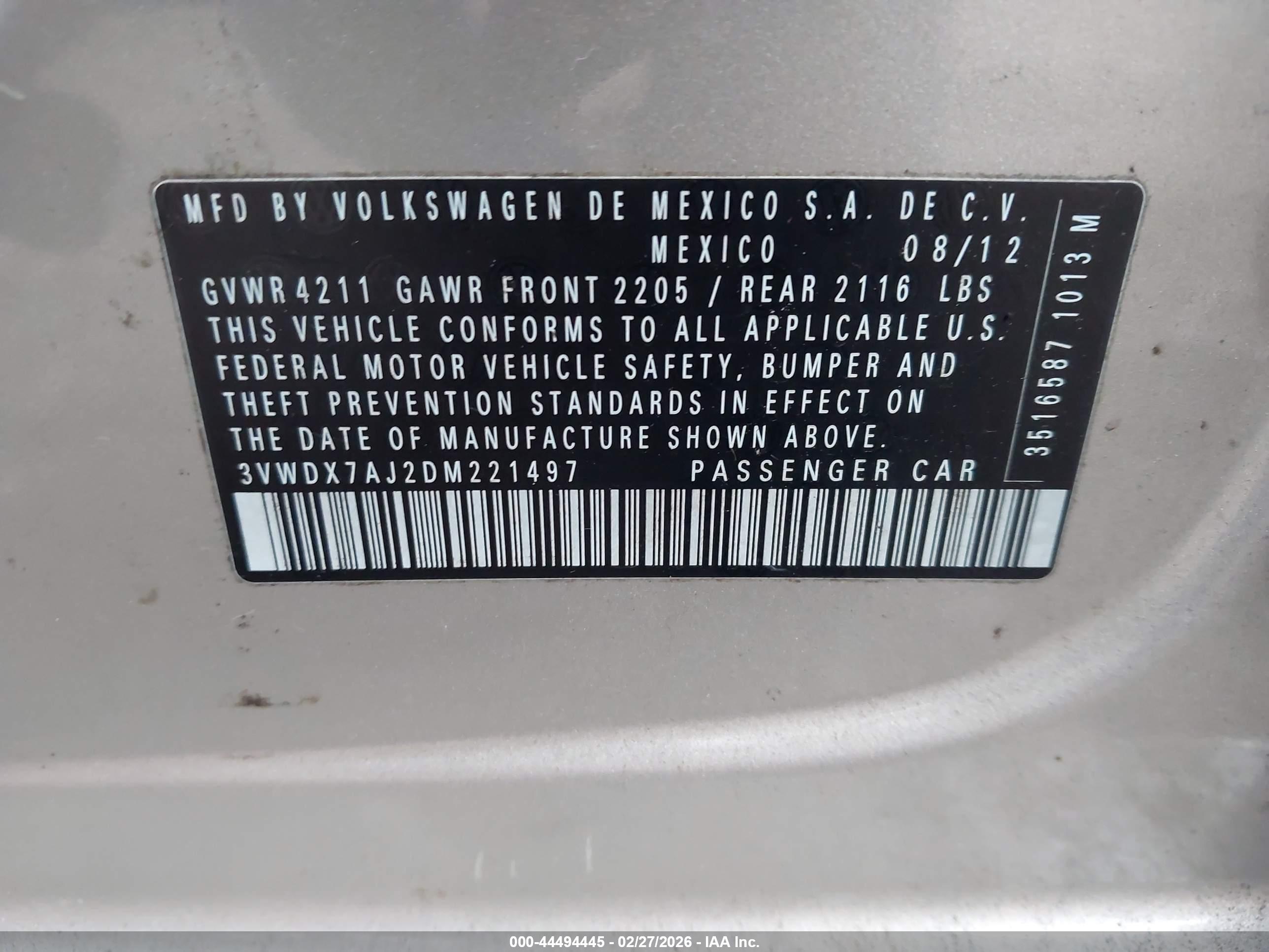 VOLKSWAGEN JETTA image 9