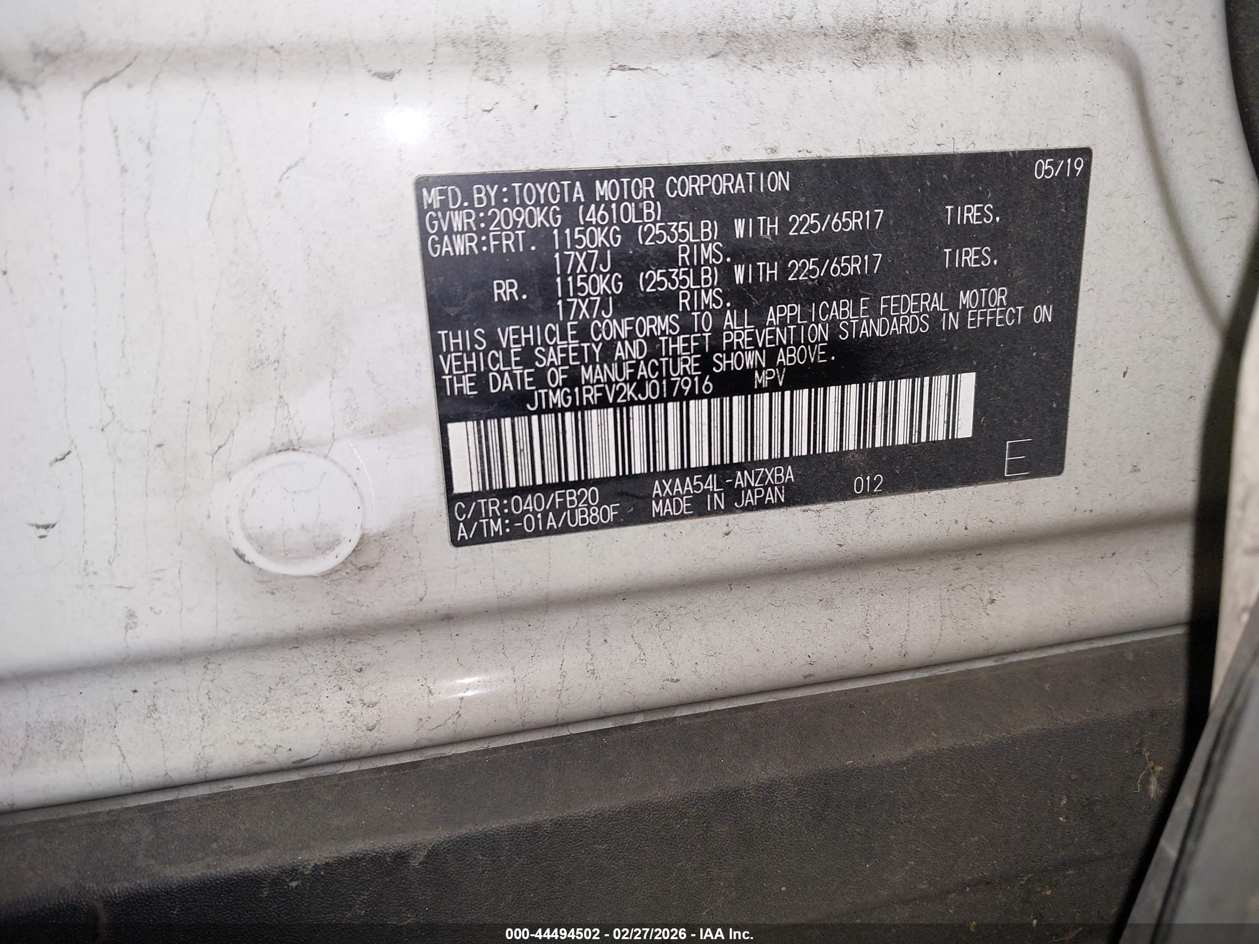 TOYOTA RAV4 image 9