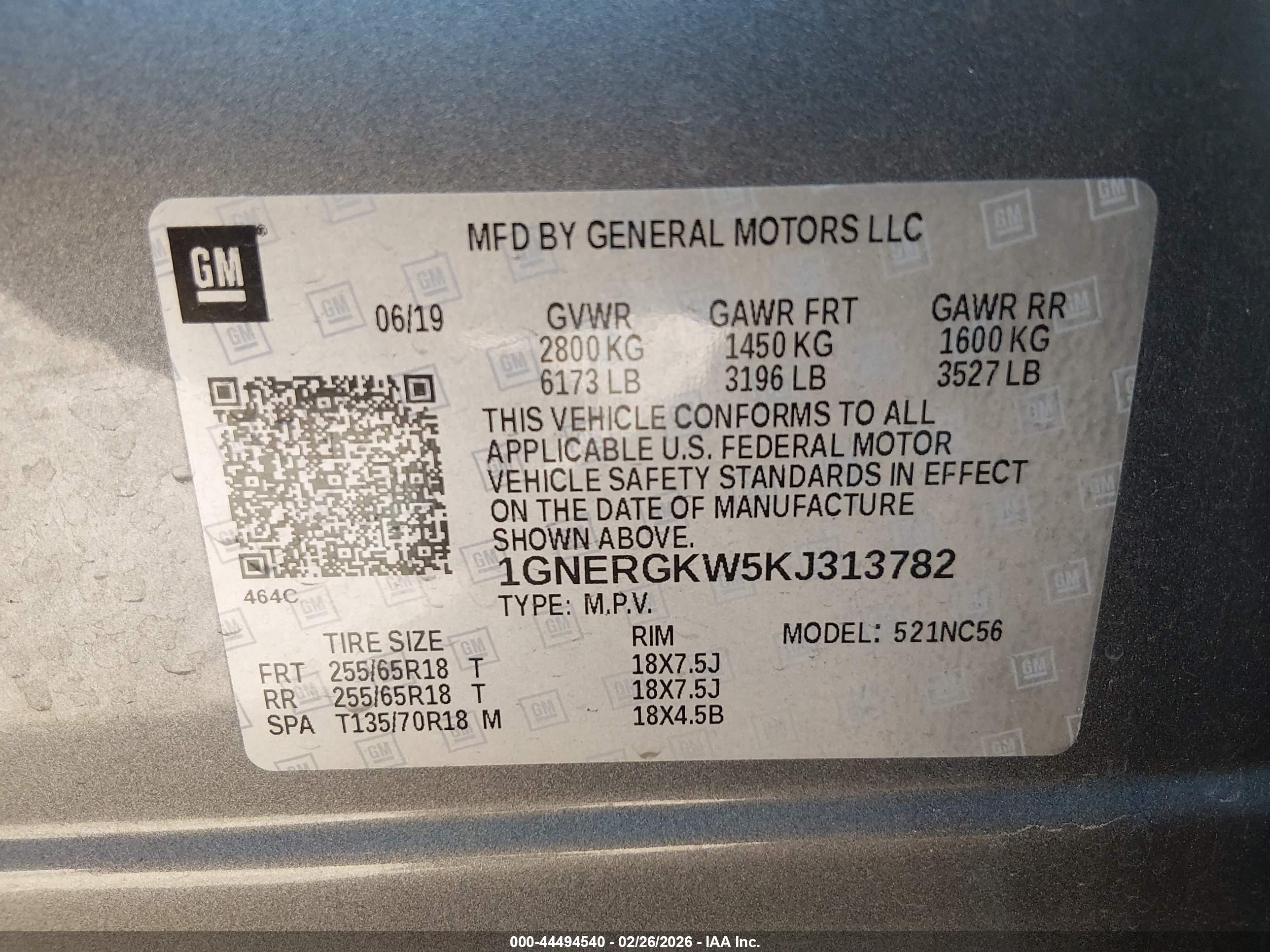 CHEVROLET TRAVERSE image 9