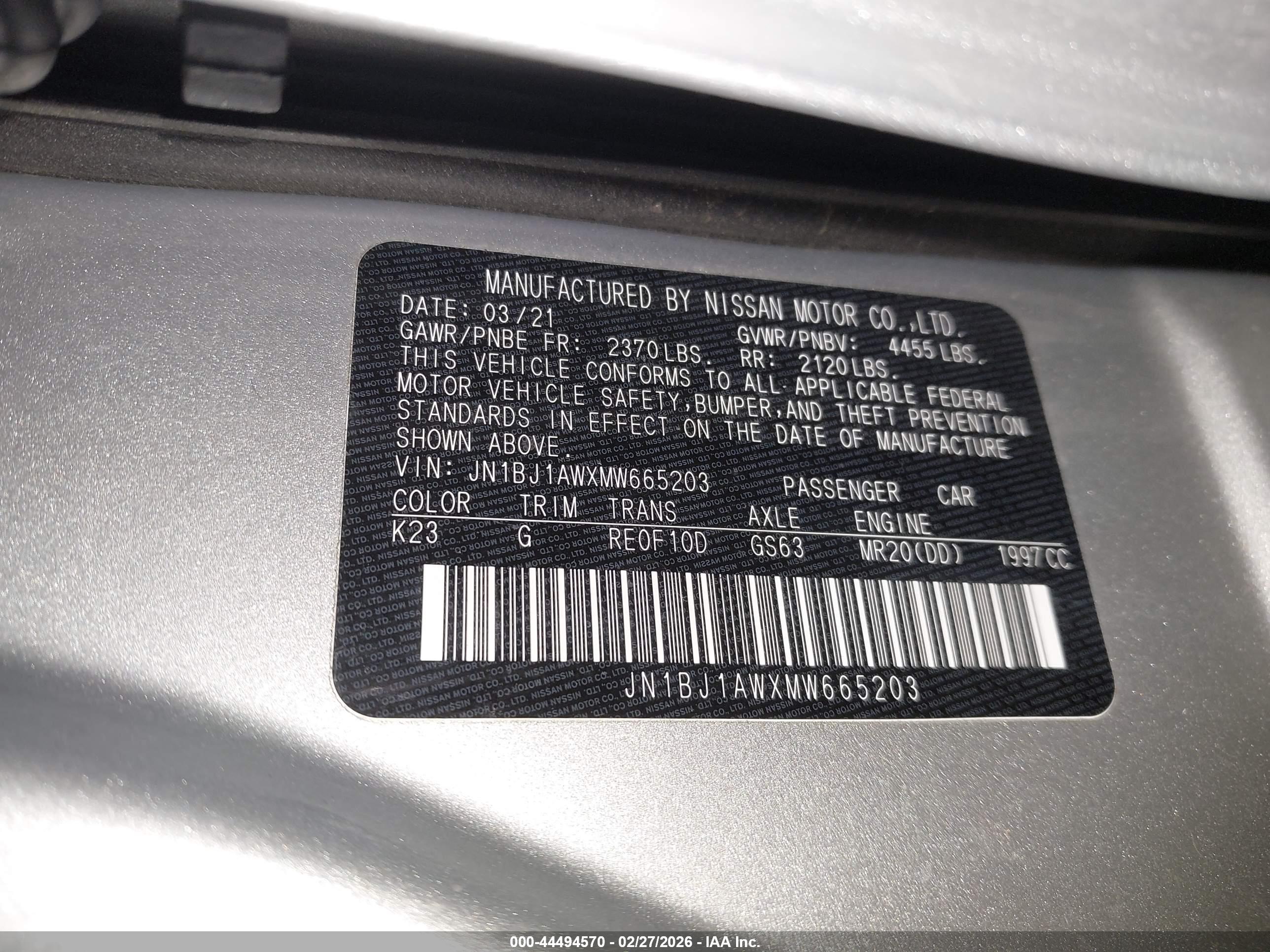 NISSAN ROGUE image 9