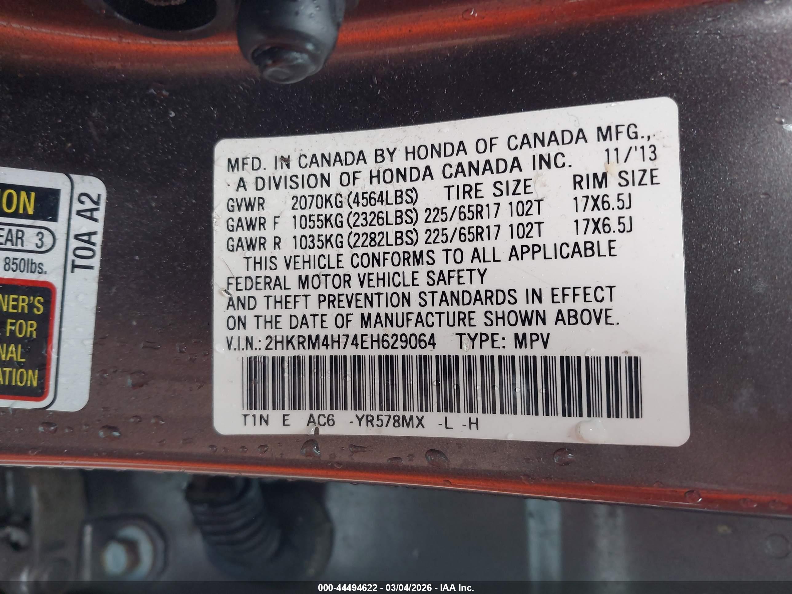 HONDA CR-V image 9