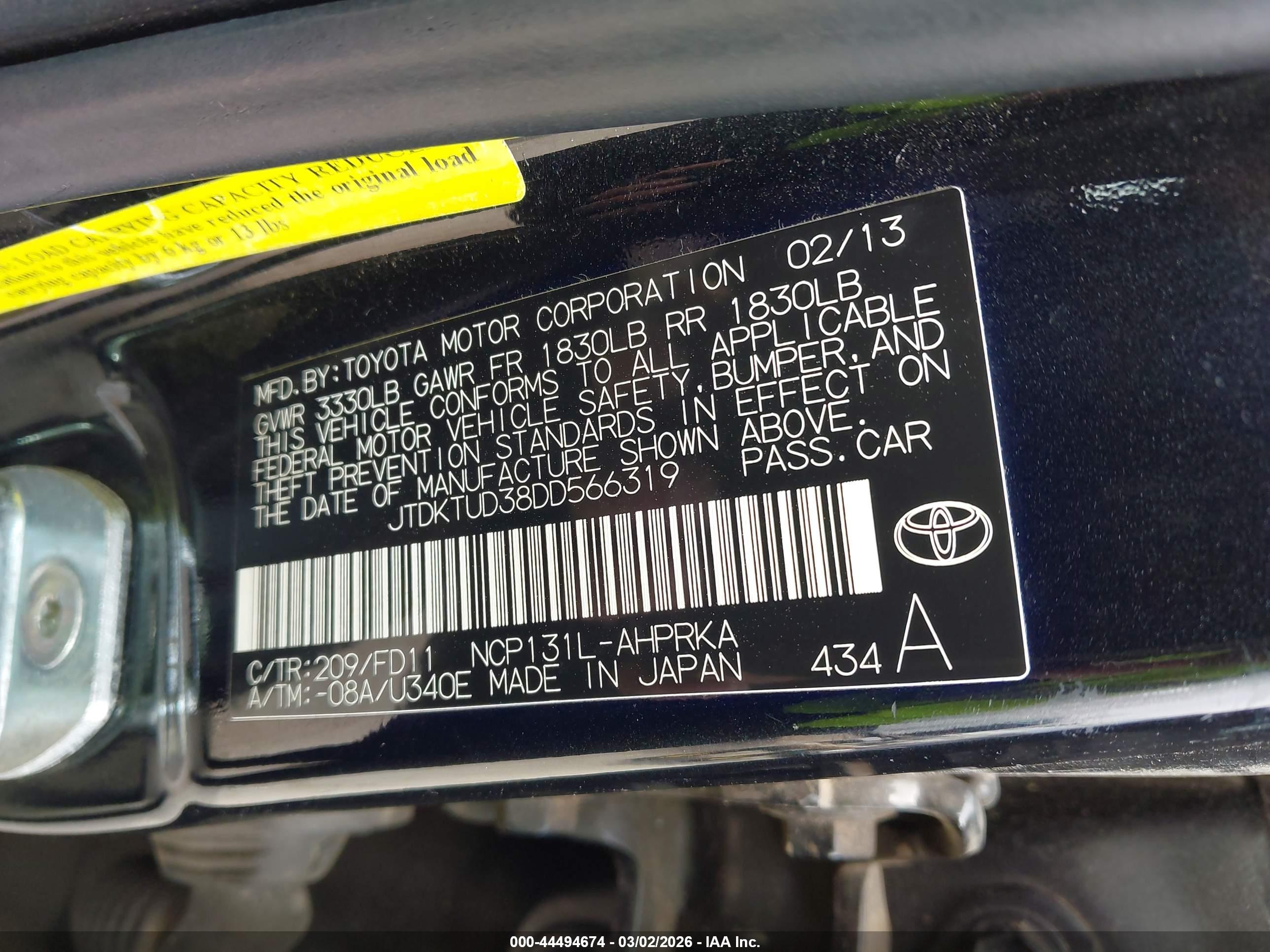 TOYOTA YARIS image 9