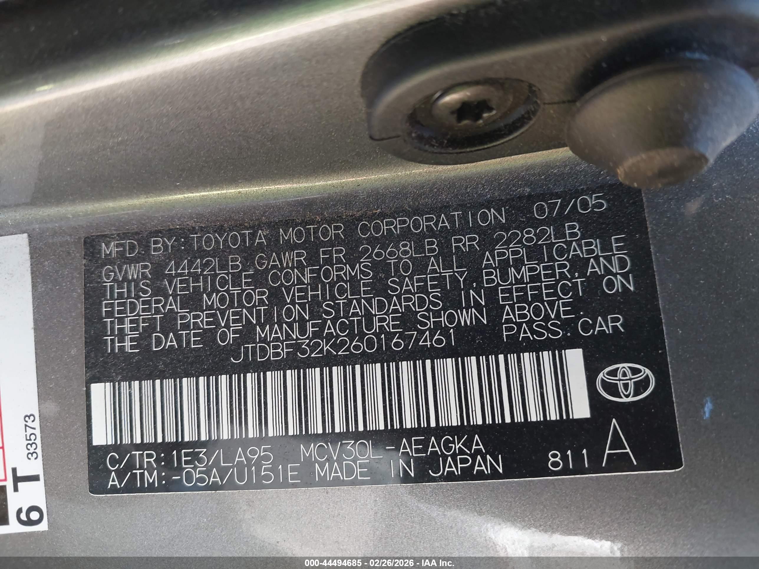 TOYOTA CAMRY image 9