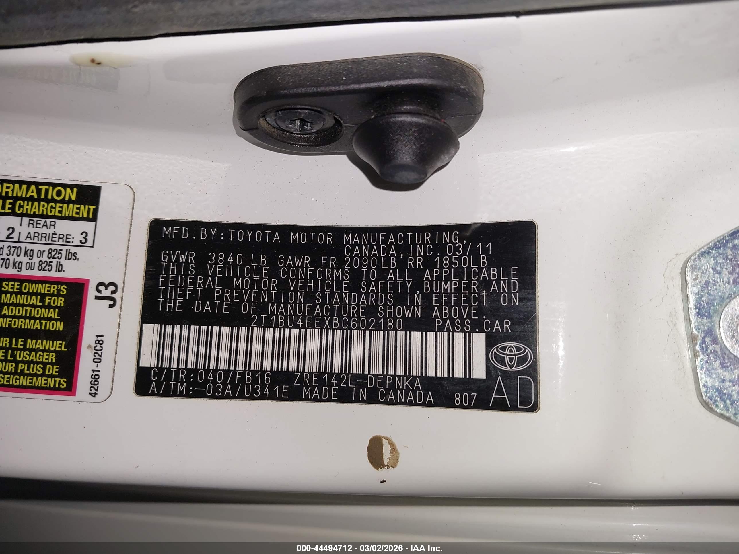TOYOTA COROLLA image 9