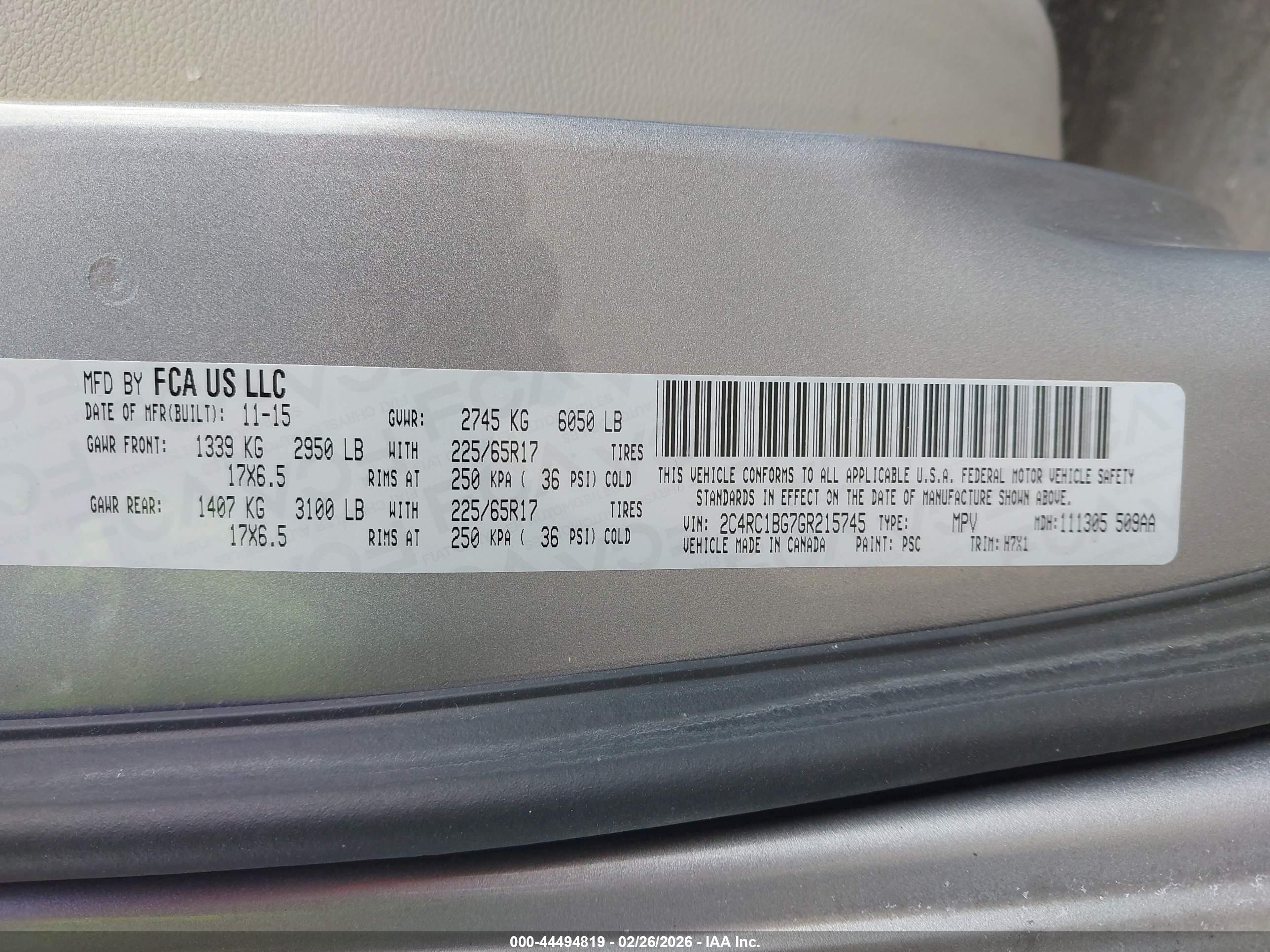 CHRYSLER TOWN image 9