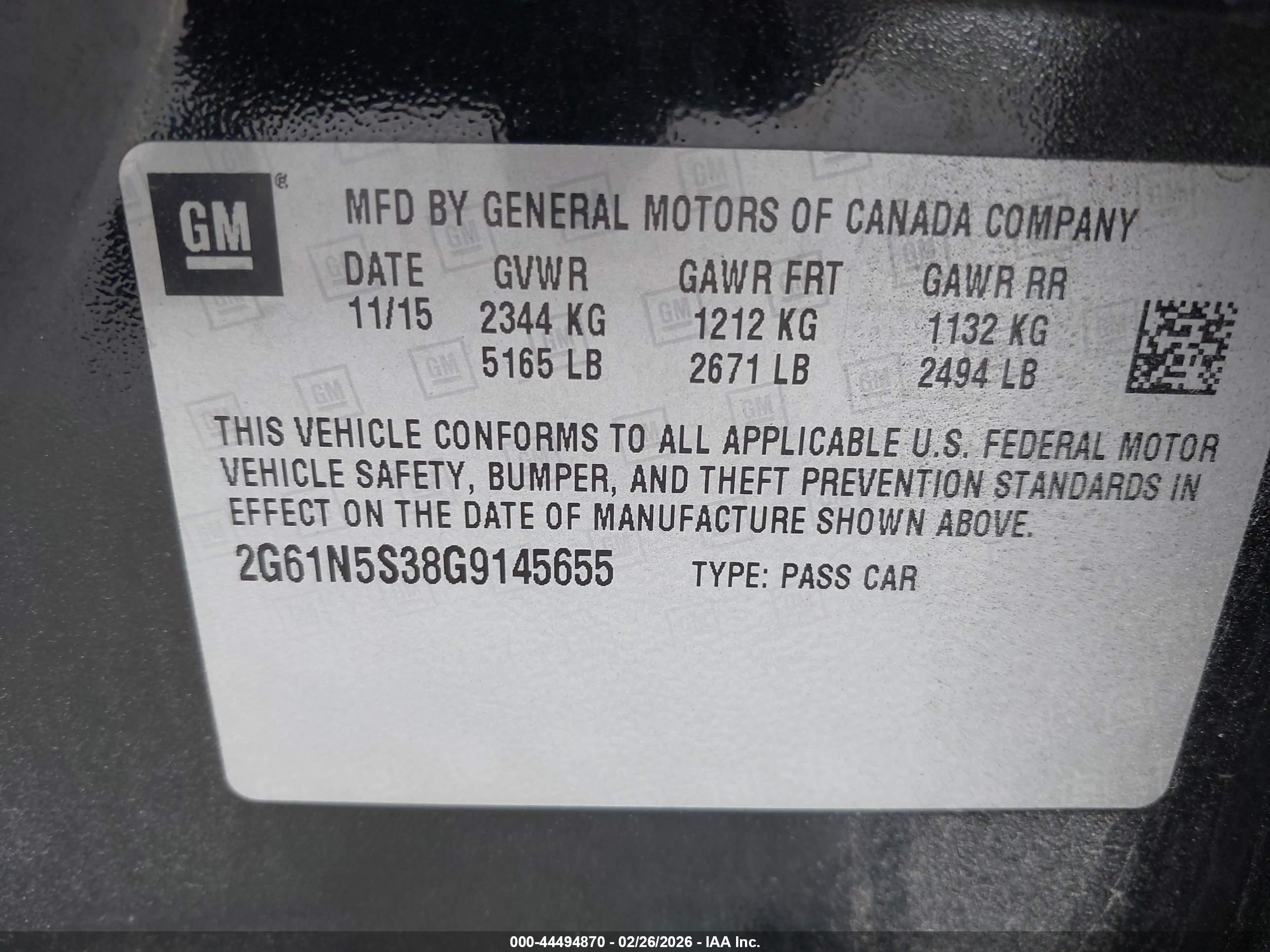CADILLAC XTS image 9