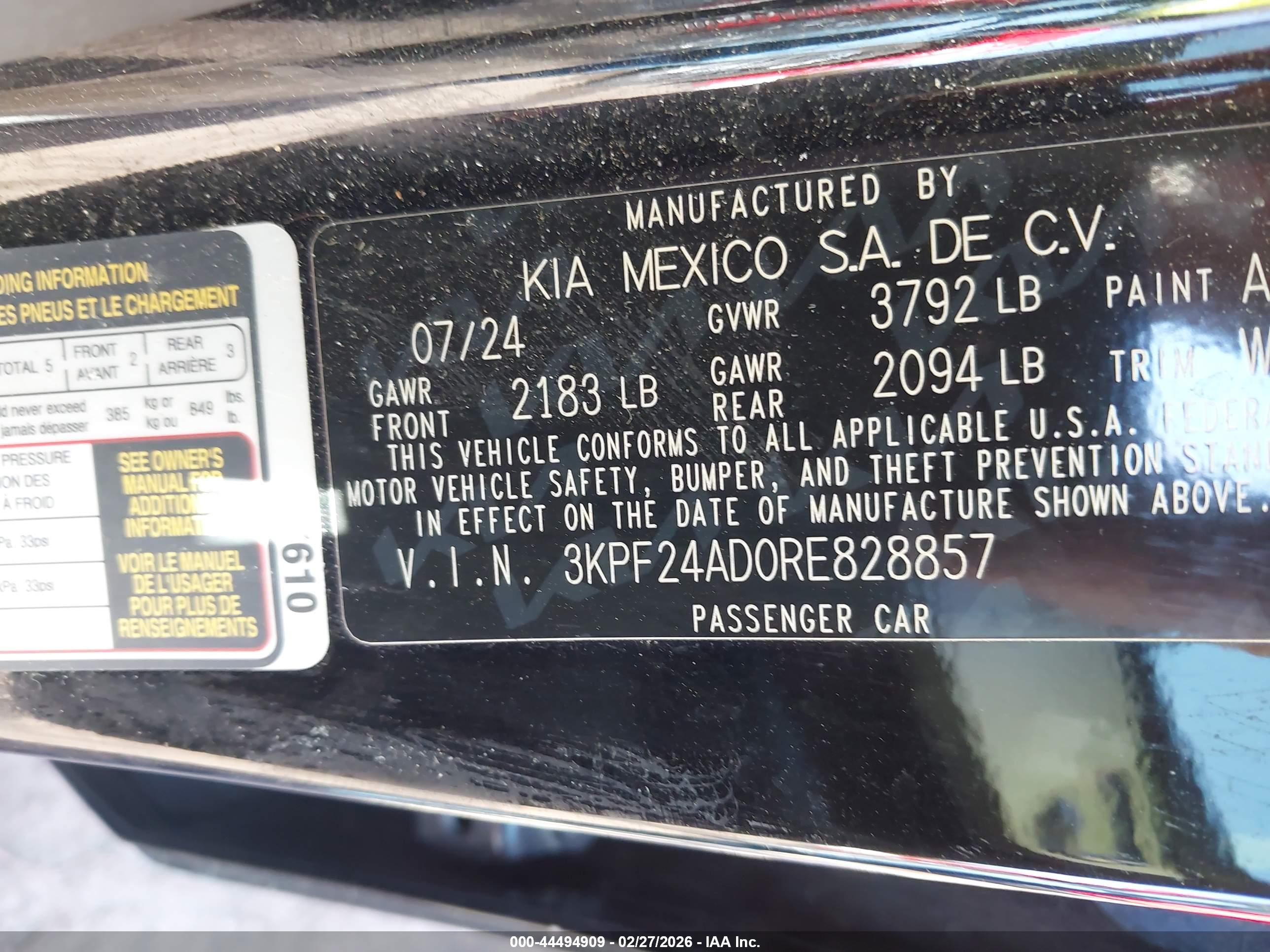 KIA FORTE image 9
