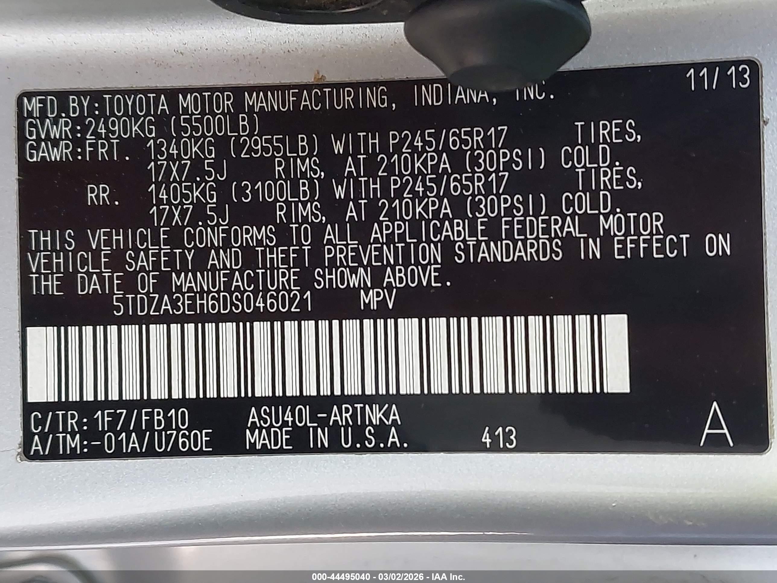 TOYOTA HIGHLANDER image 9