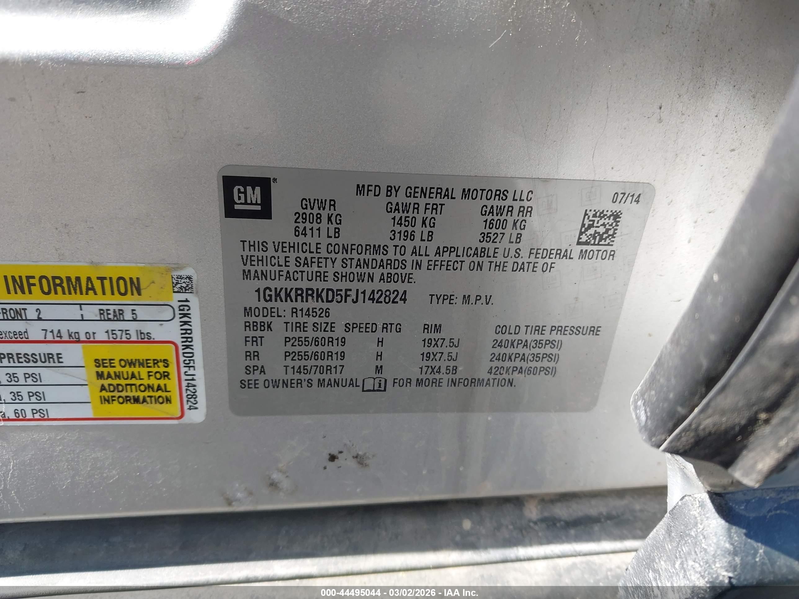 GMC ACADIA image 9