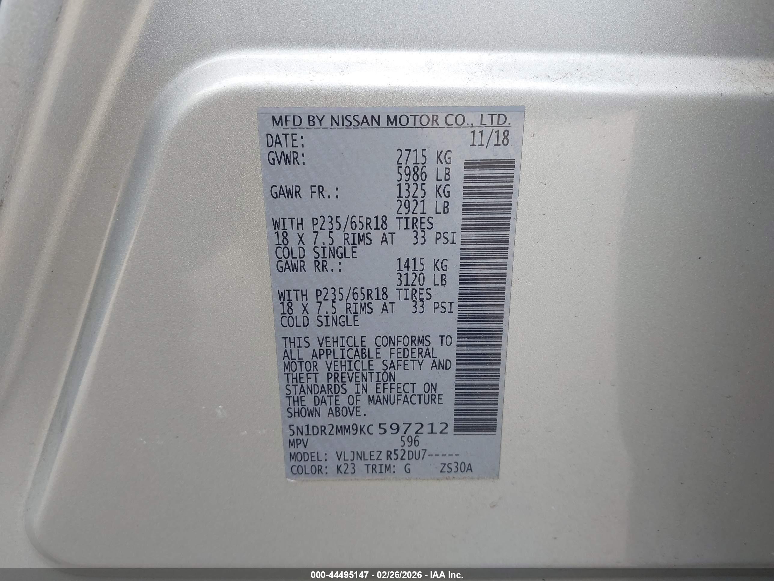 NISSAN PATHFINDER image 9