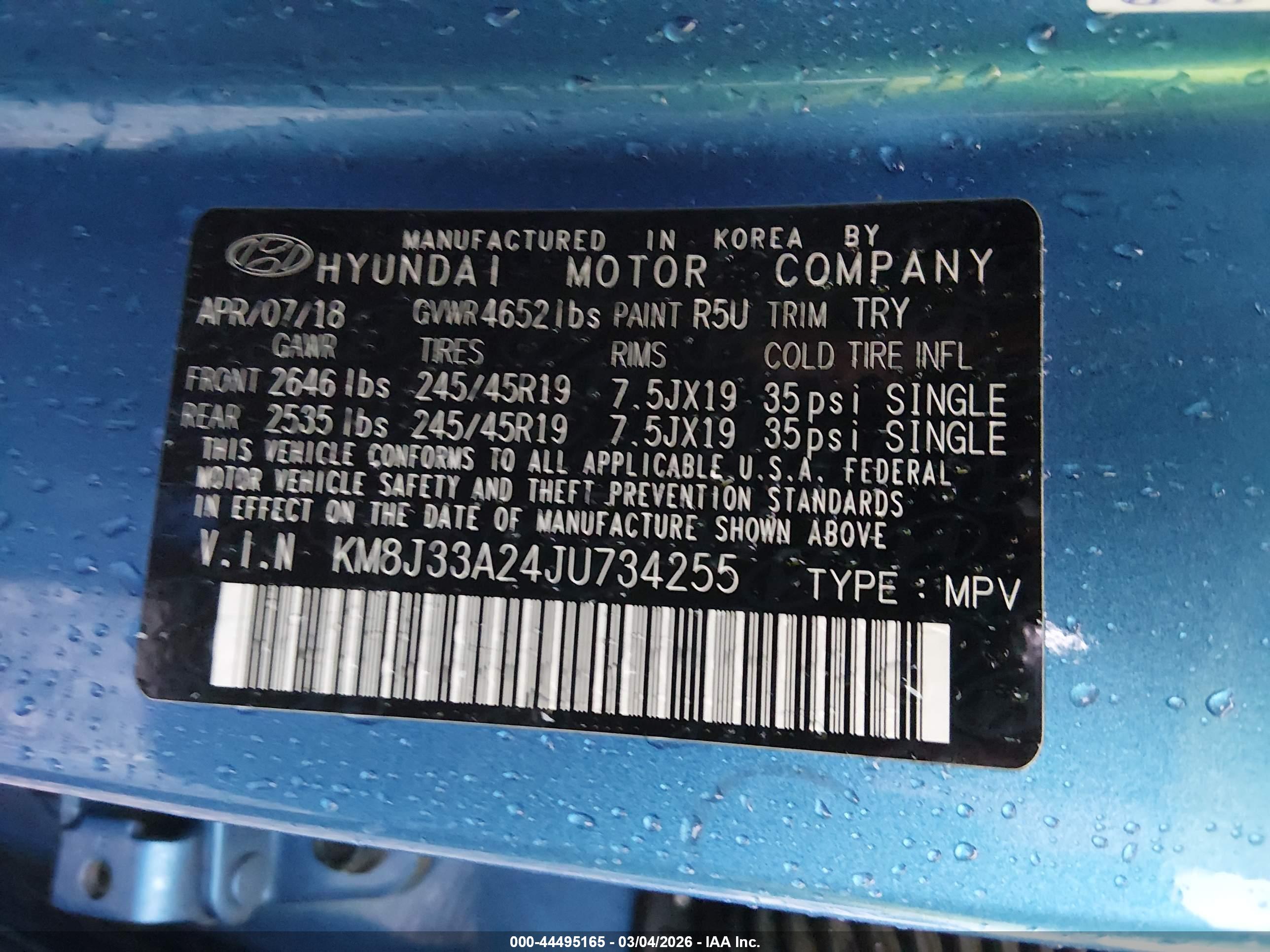 HYUNDAI TUCSON image 9