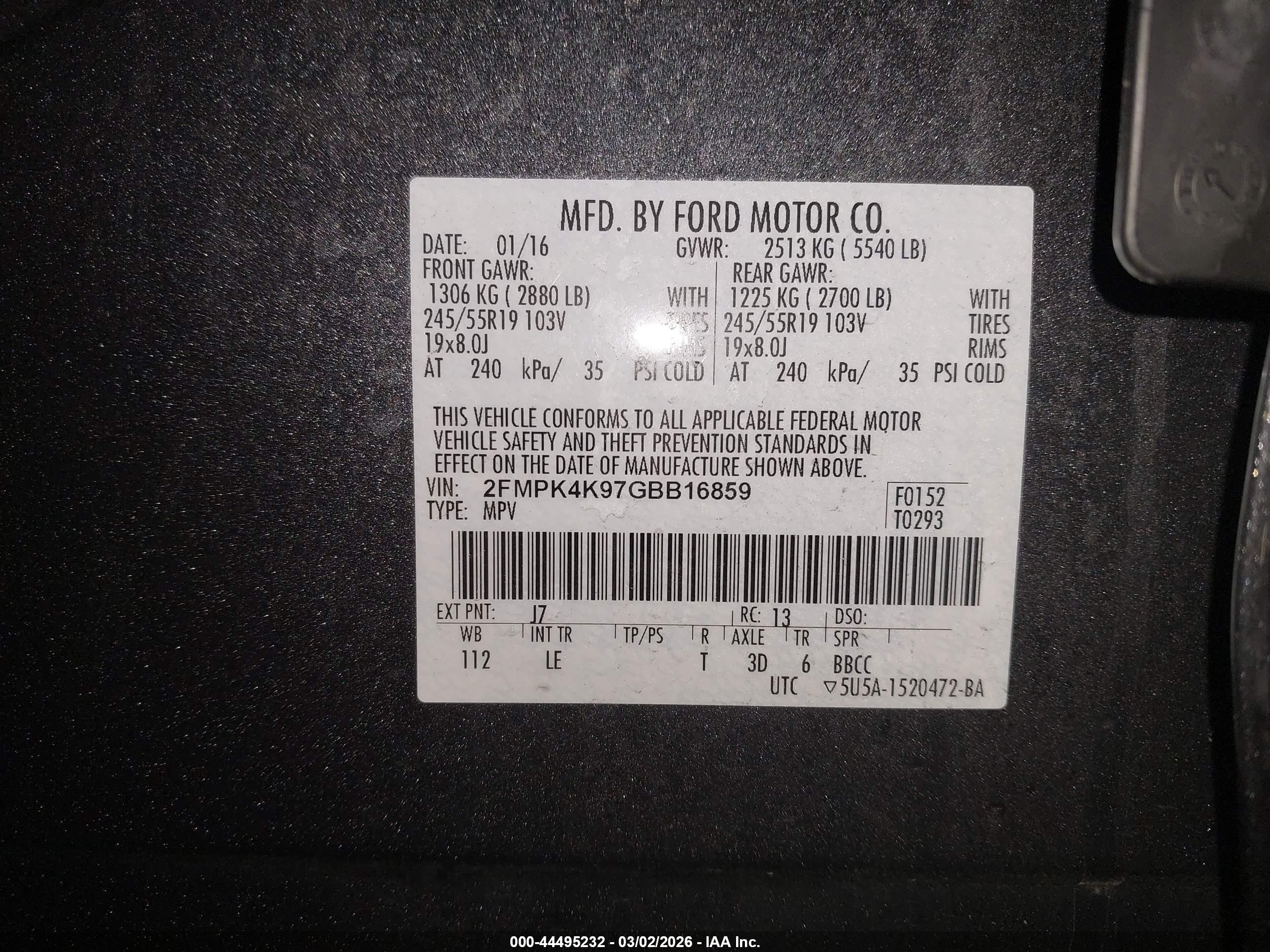 FORD EDGE image 9