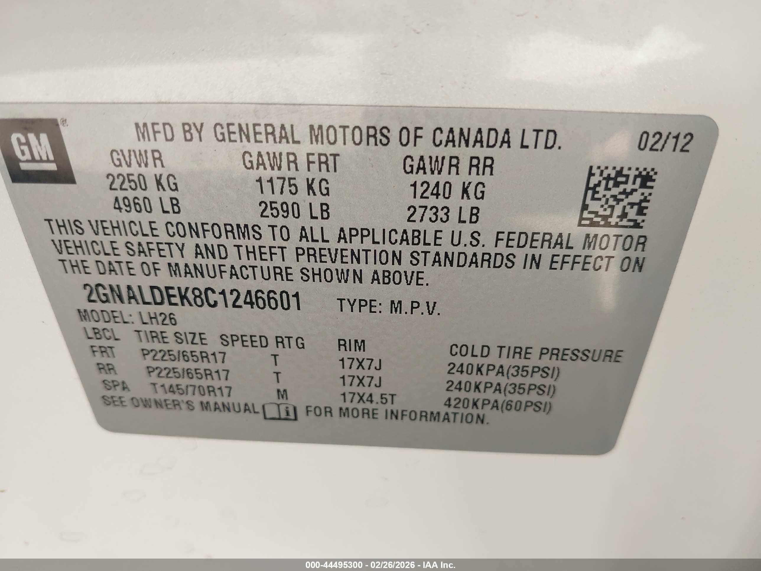 CHEVROLET EQUINOX image 9