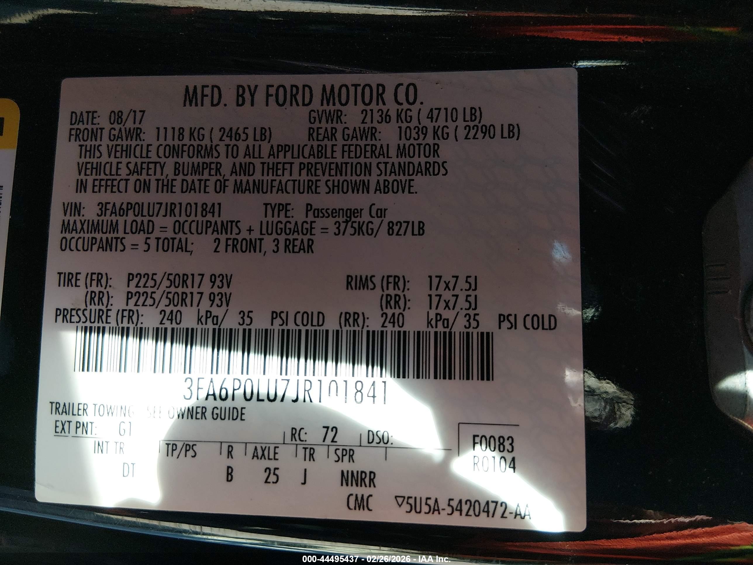 FORD FUSION image 9