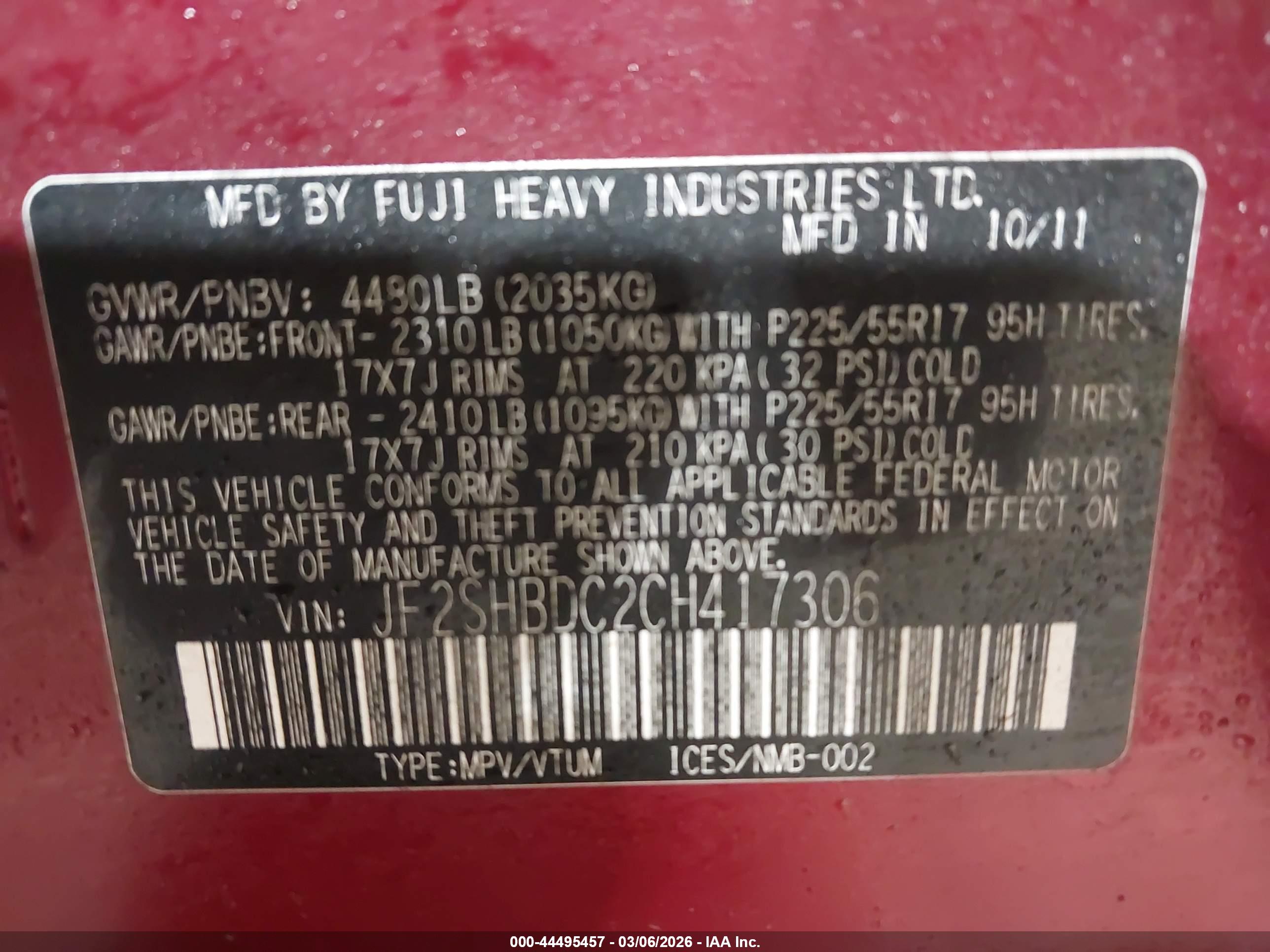 SUBARU FORESTER image 9