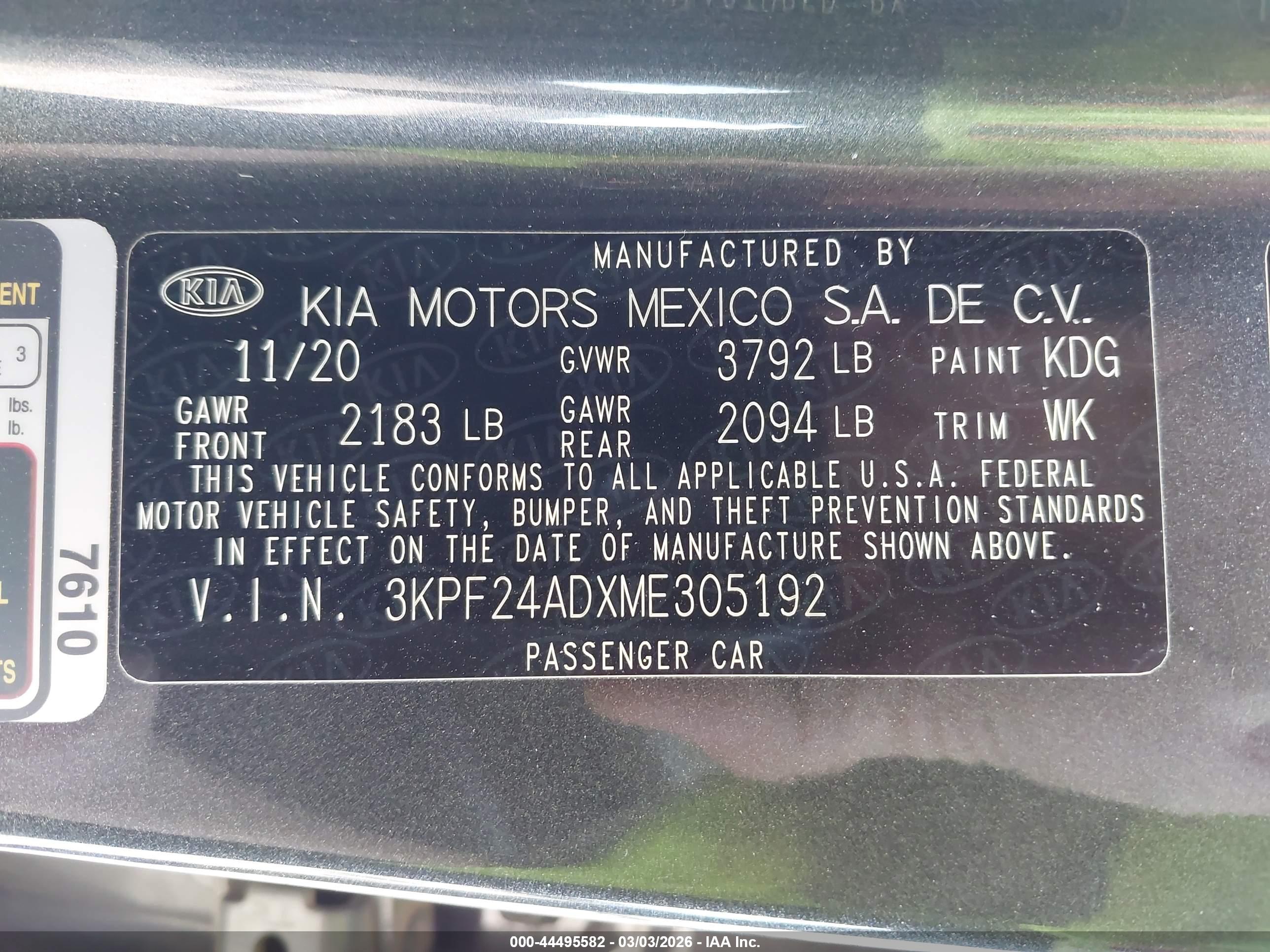 KIA FORTE image 9