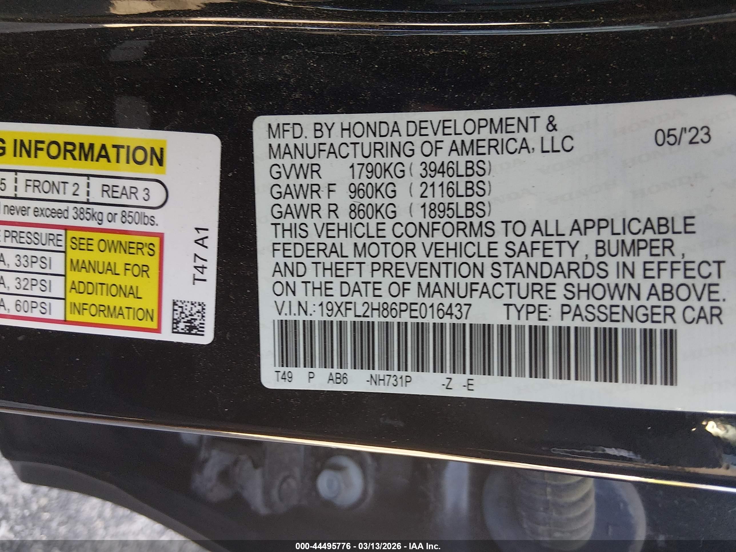 HONDA CIVIC image 9