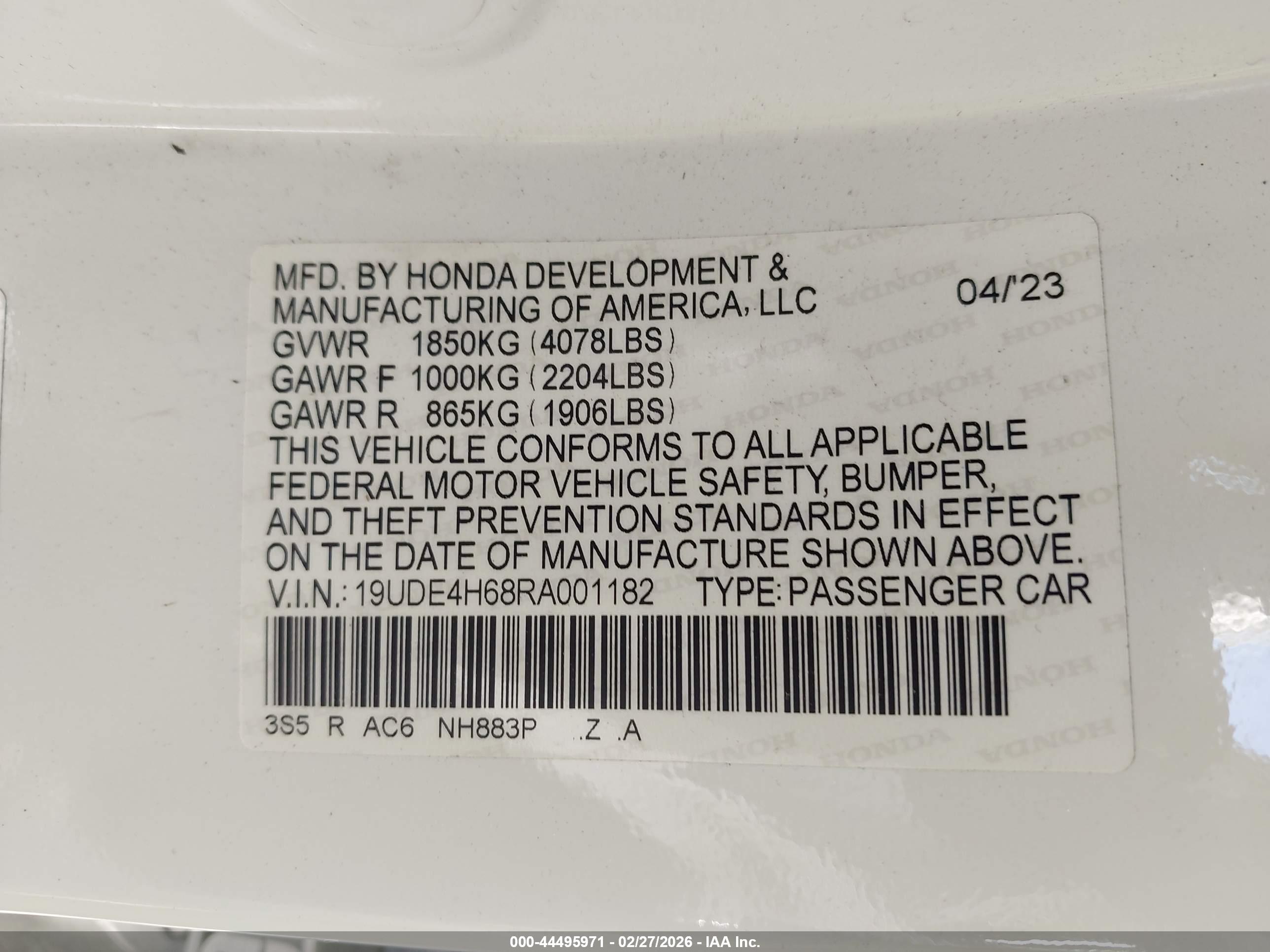 ACURA INTEGRA image 9