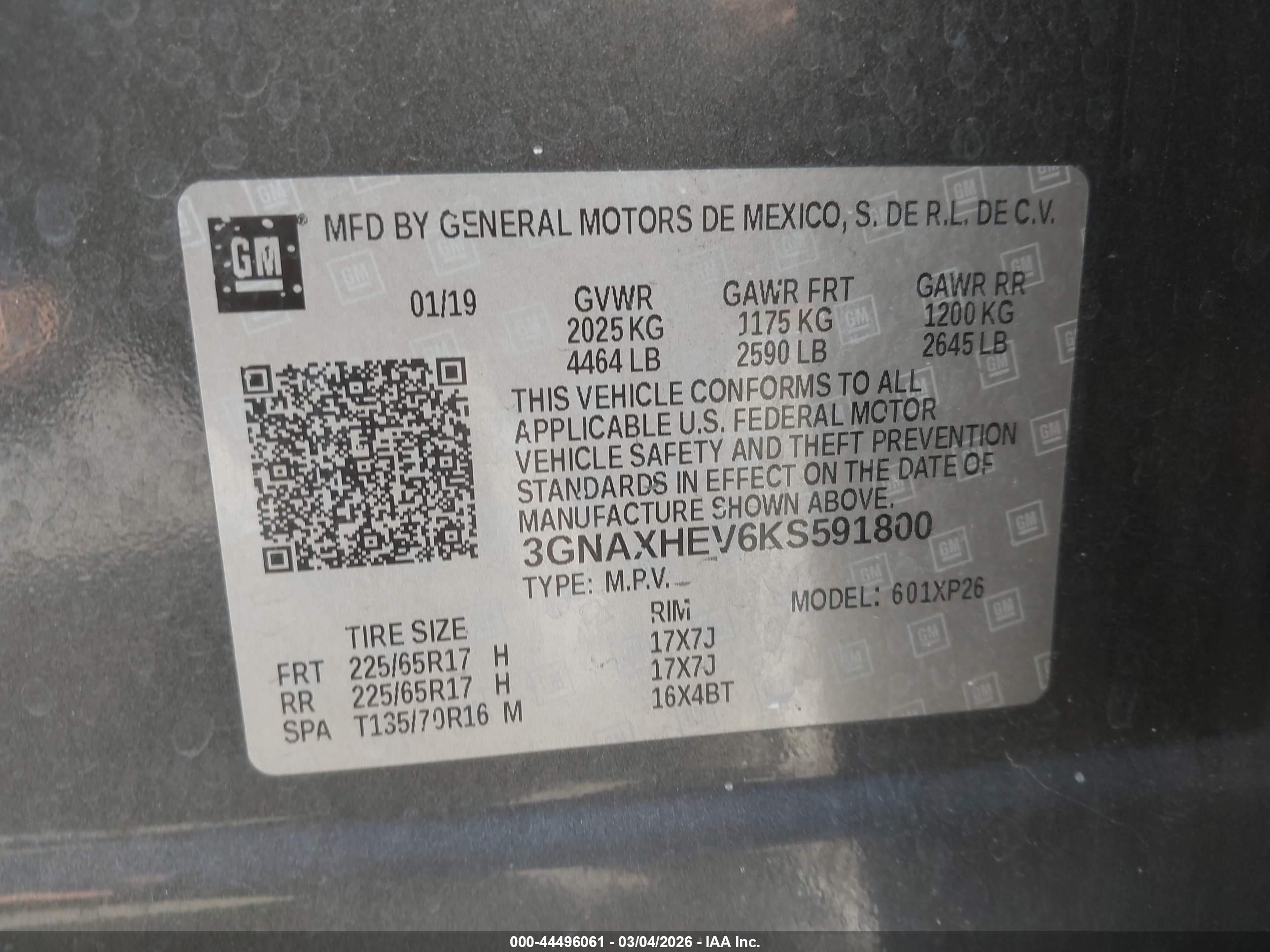 CHEVROLET EQUINOX image 9