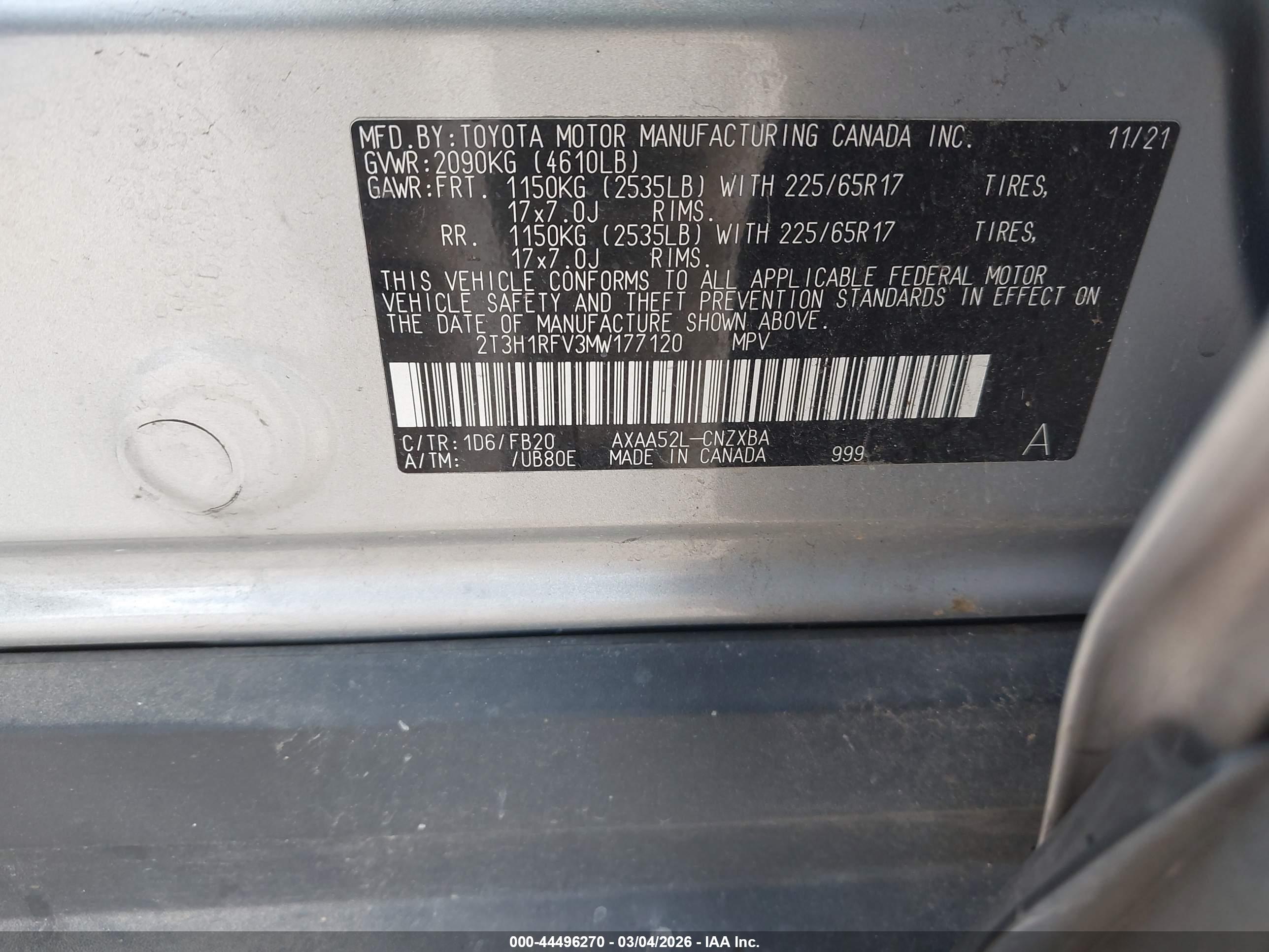 TOYOTA RAV4 image 9