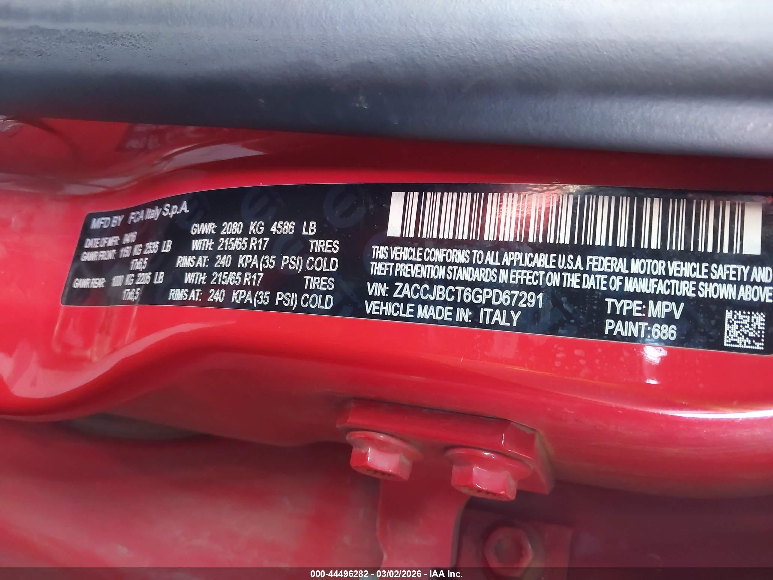JEEP RENEGADE image 9