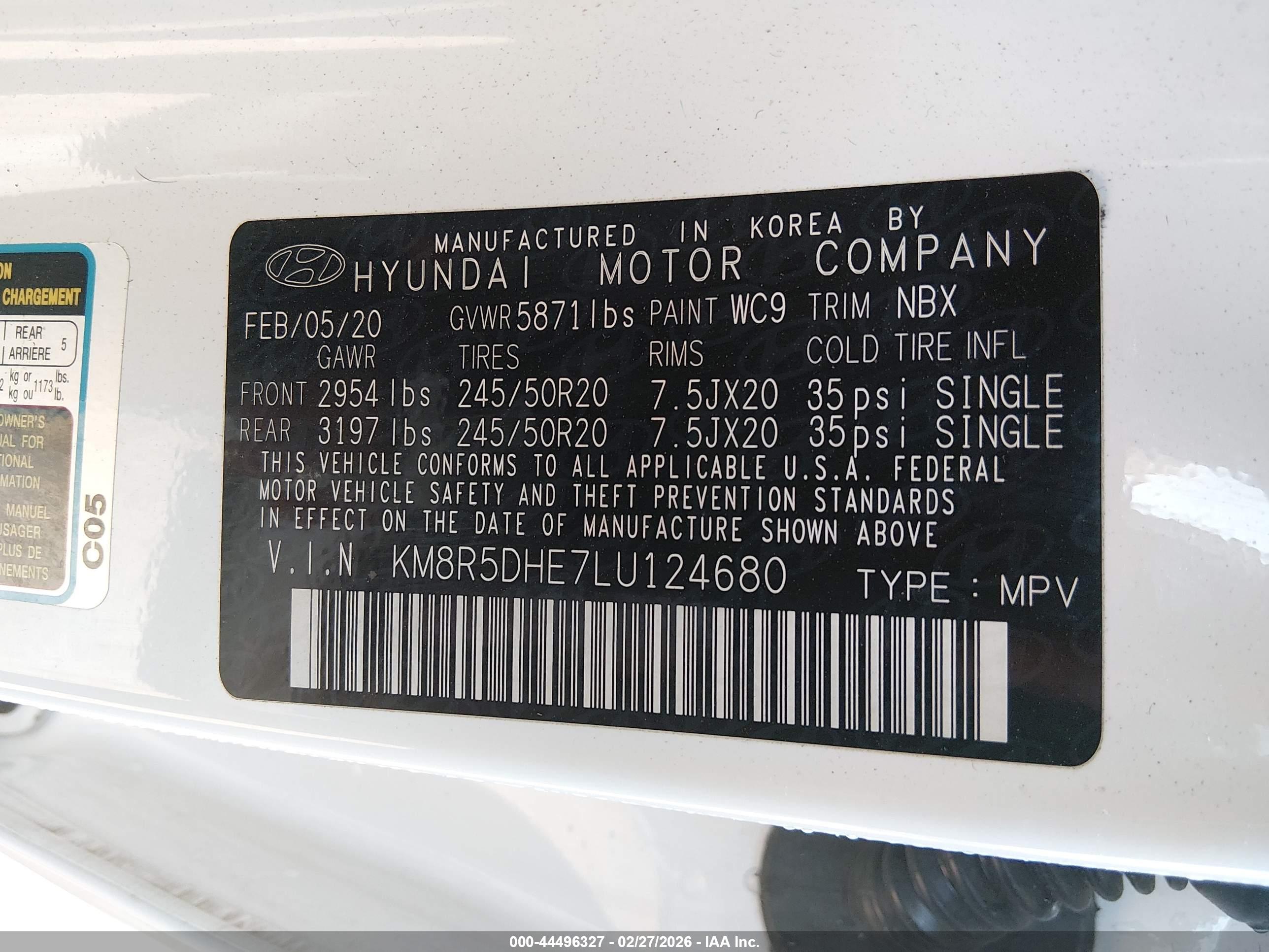 HYUNDAI PALISADE image 9
