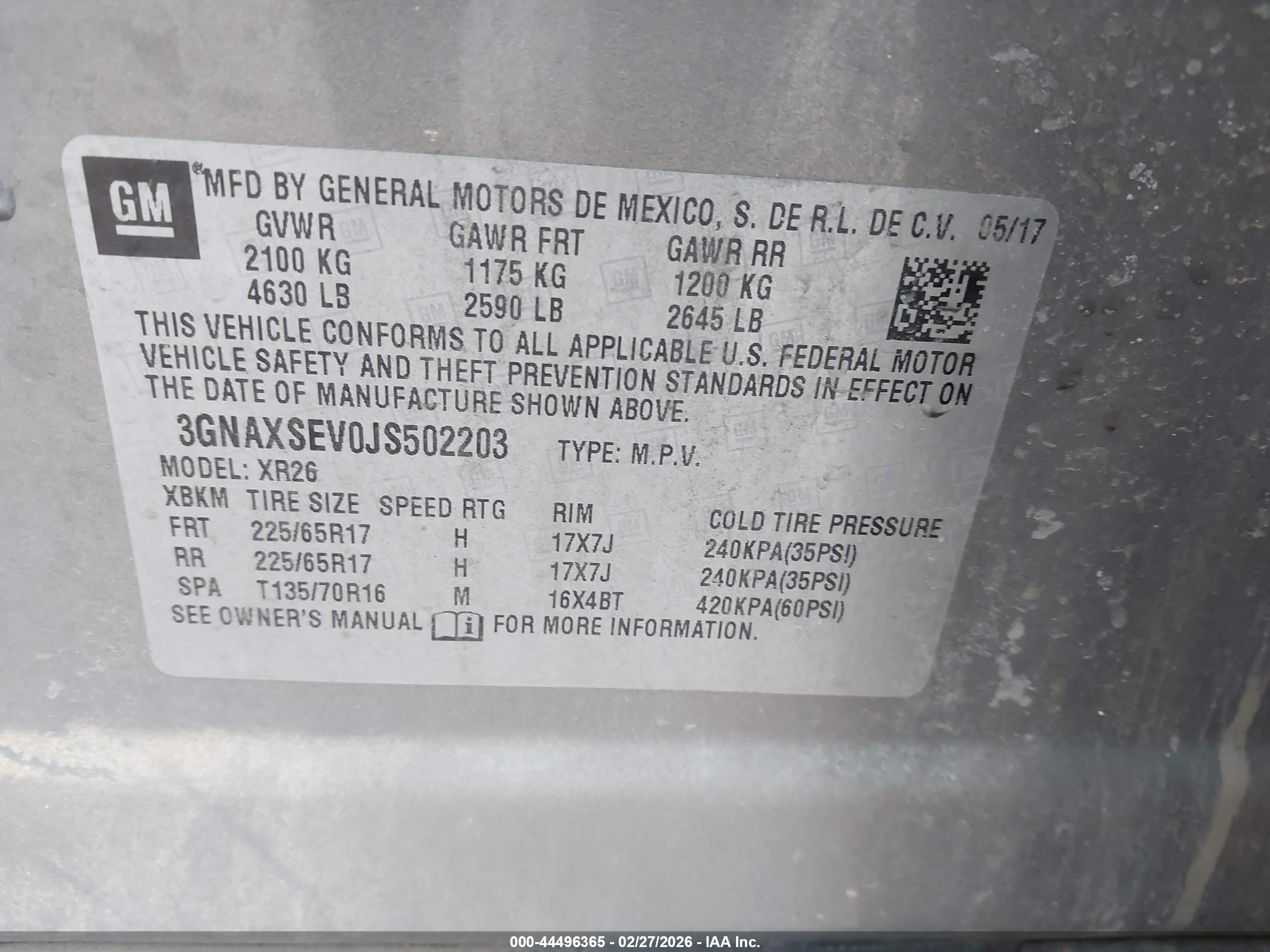 CHEVROLET EQUINOX image 9