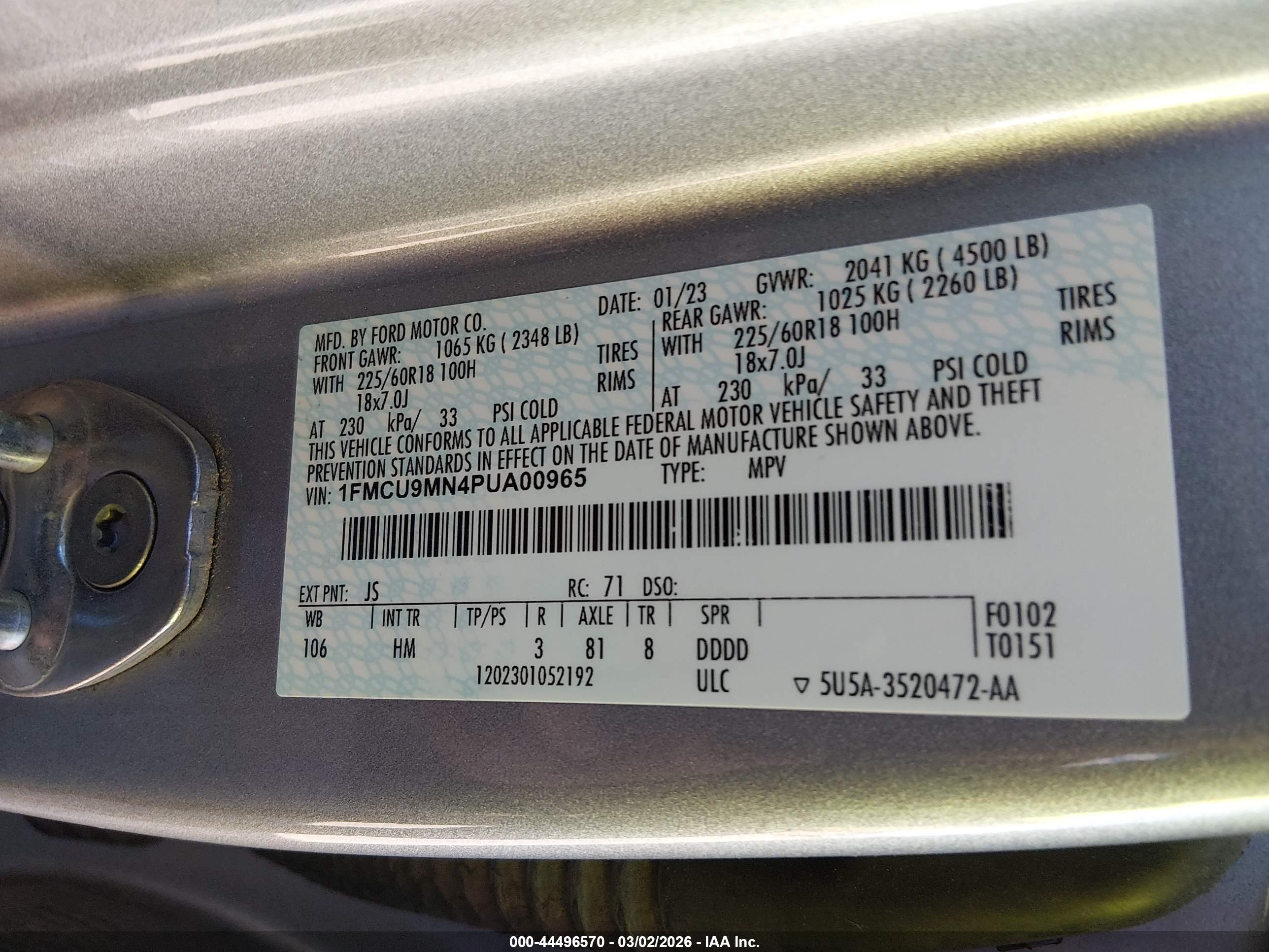FORD ESCAPE image 9