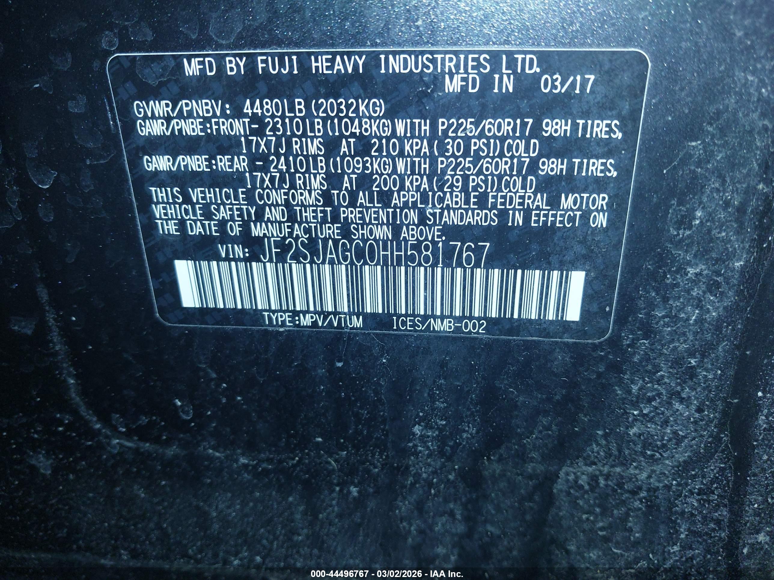SUBARU FORESTER image 9