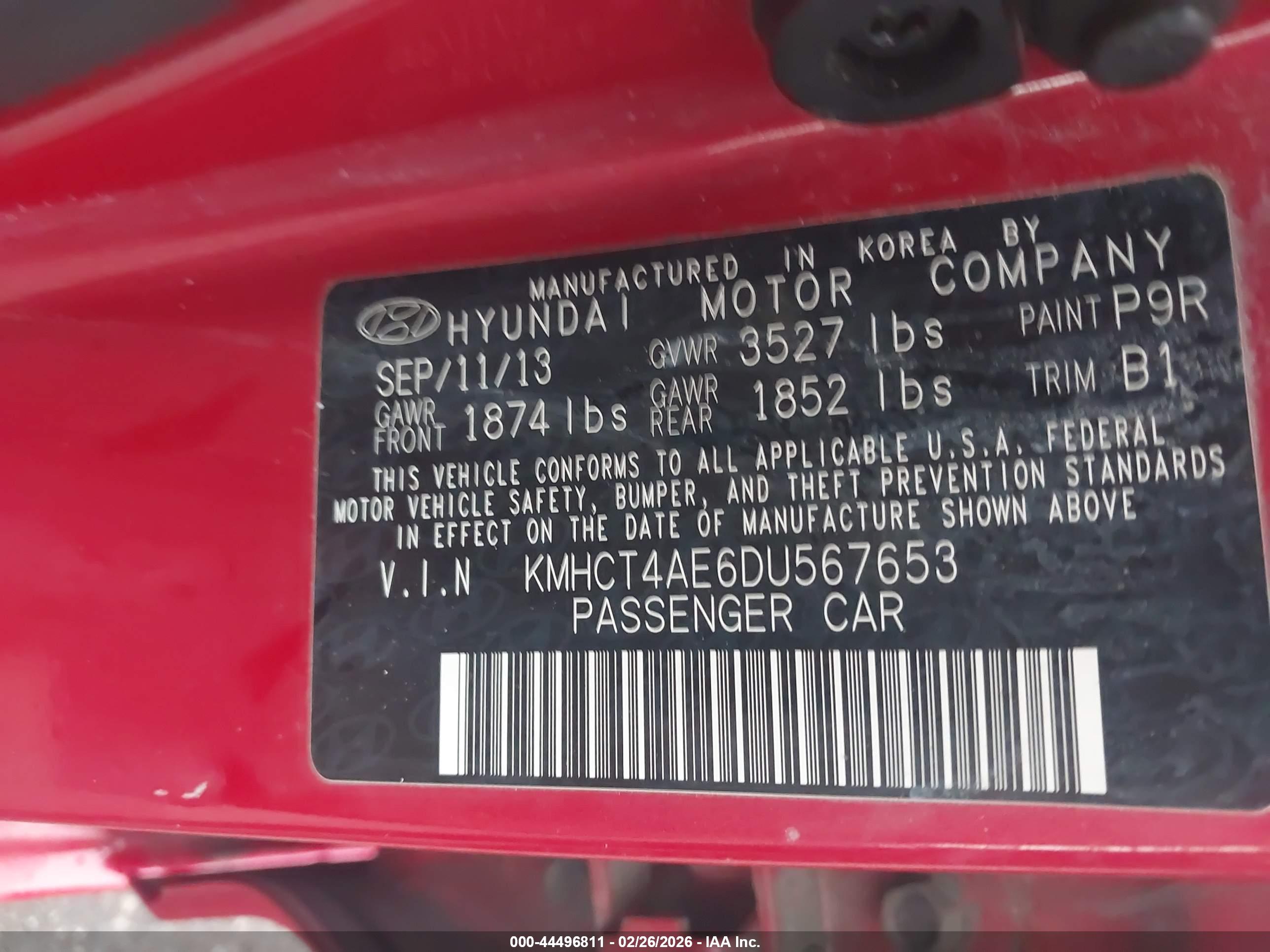 HYUNDAI ACCENT image 9