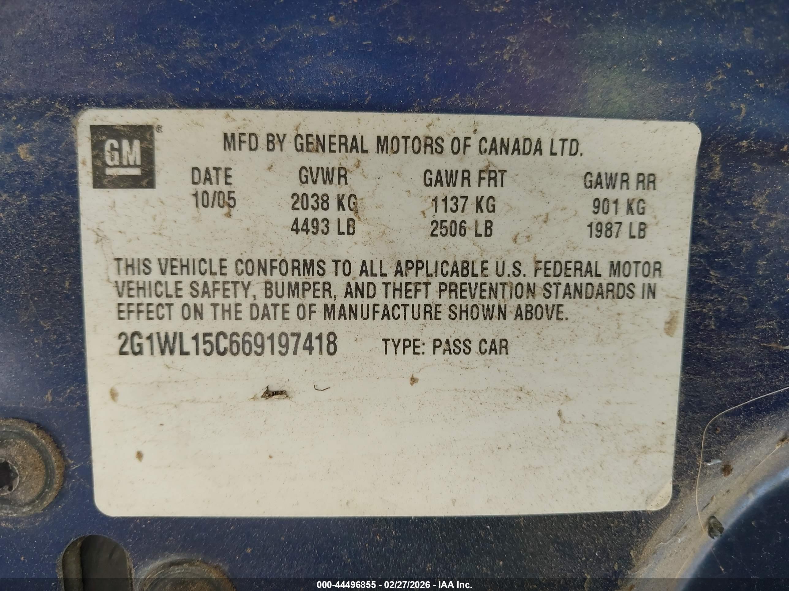 CHEVROLET MONTE image 9