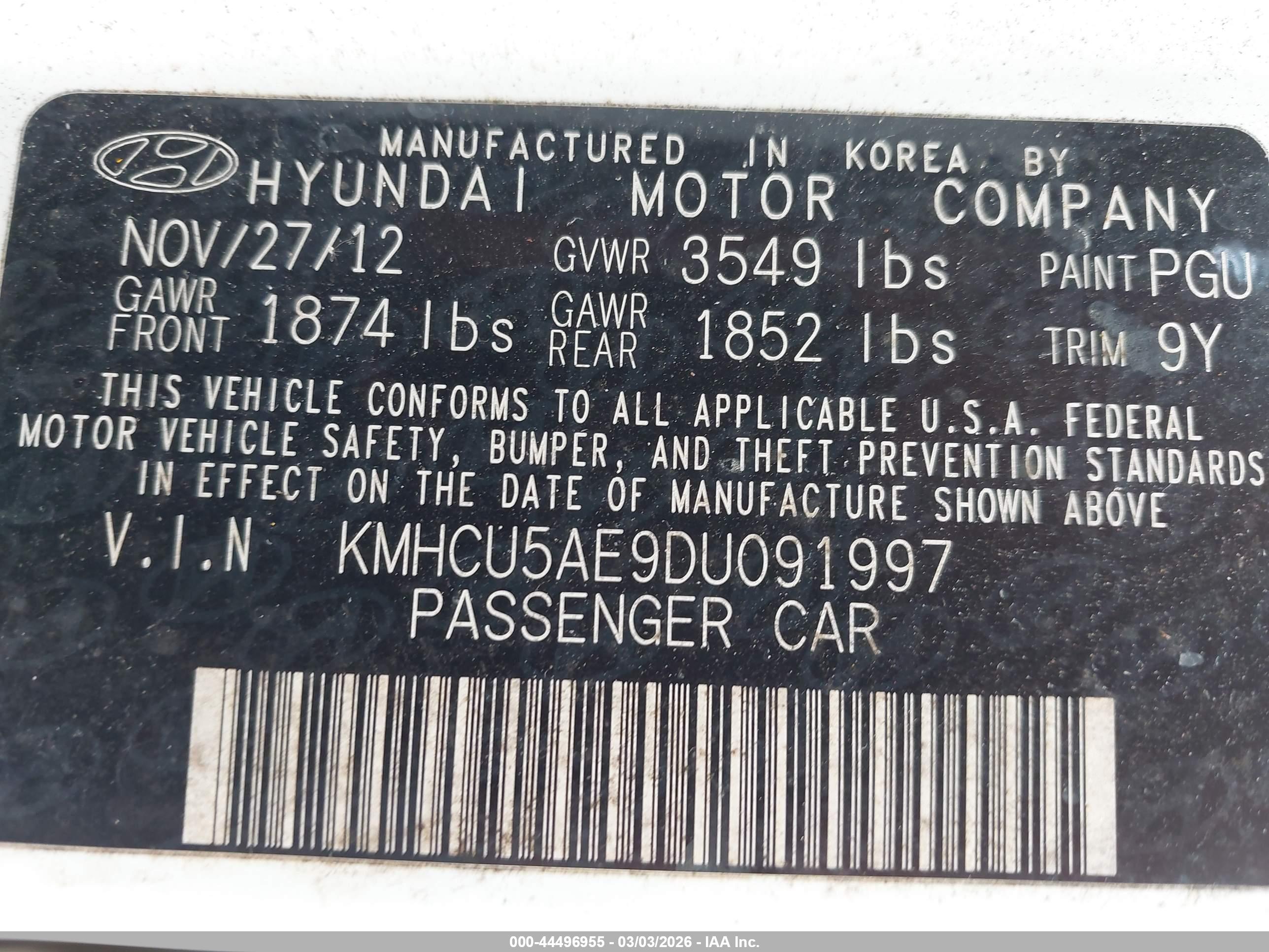 HYUNDAI ACCENT image 9