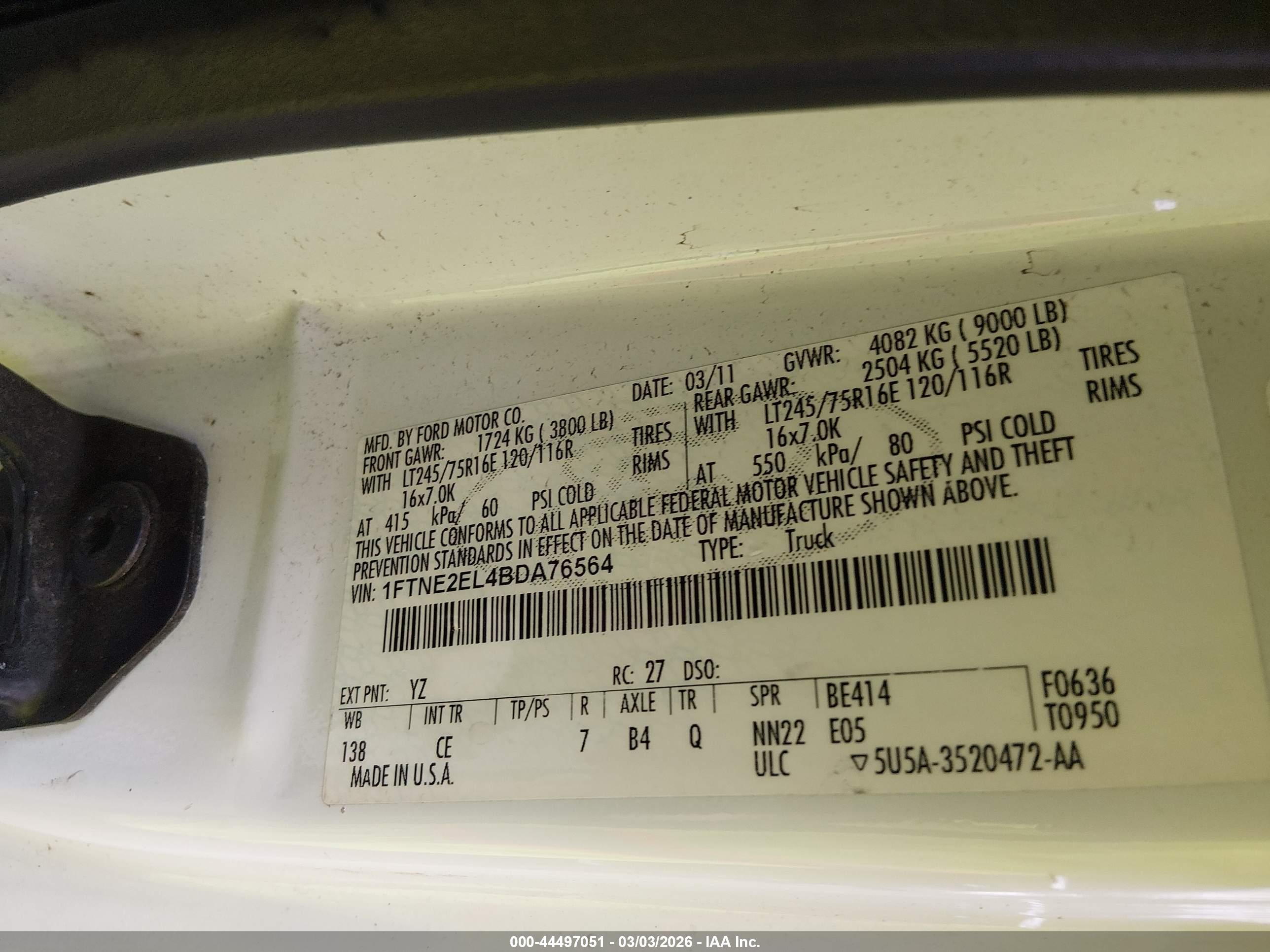 FORD E-250 image 9