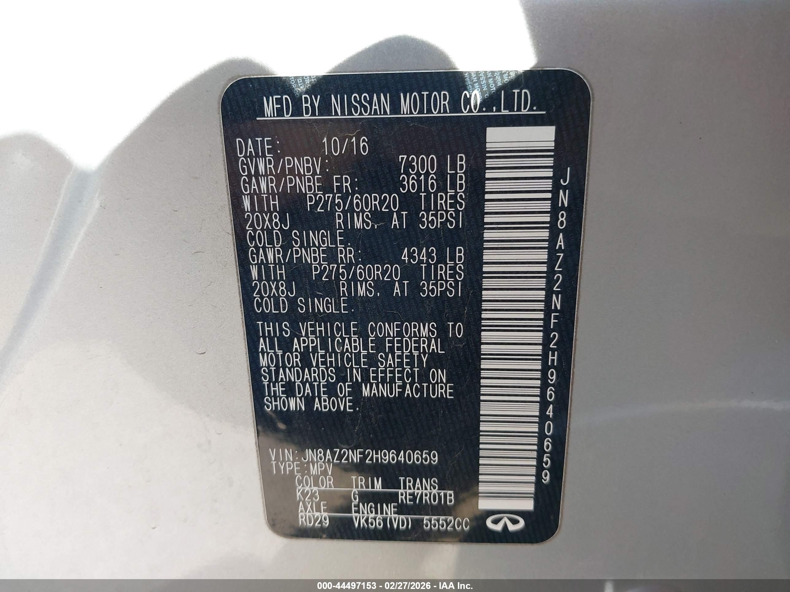 INFINITI QX80 image 9