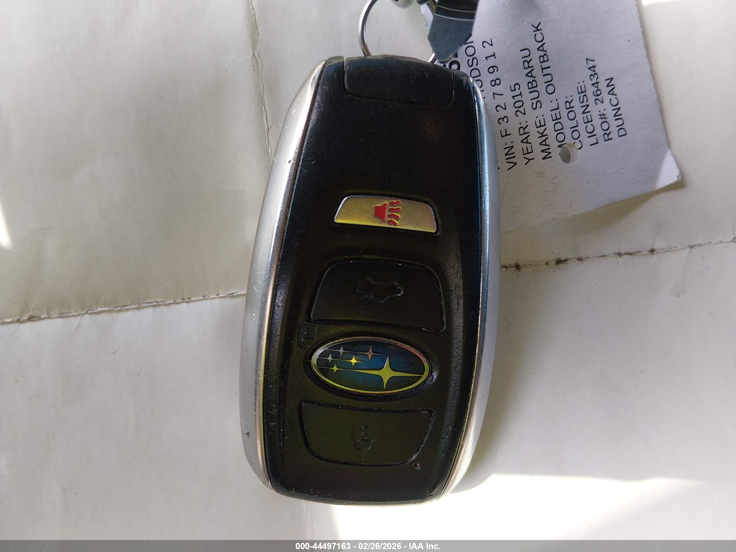 SUBARU OUTBACK image 11