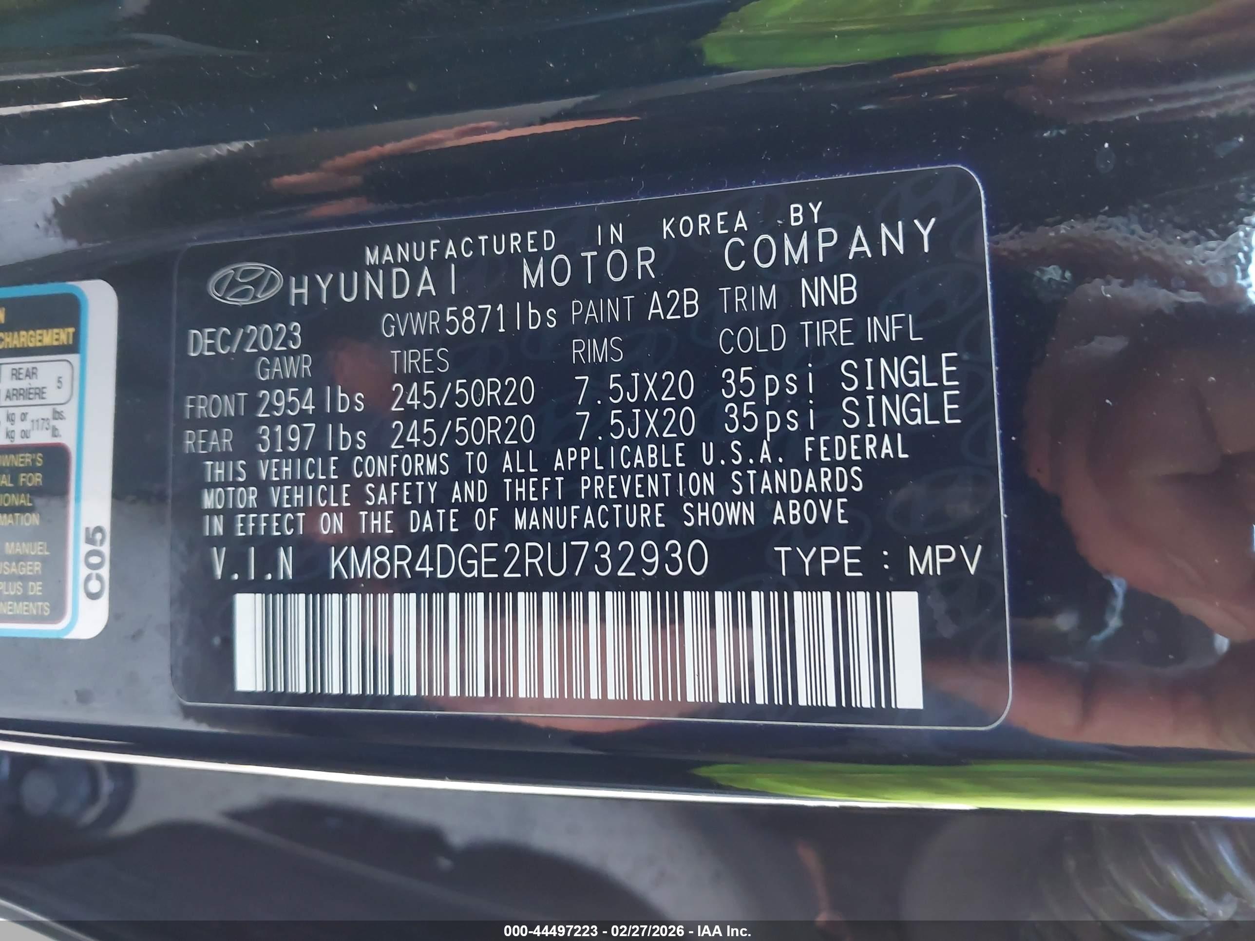HYUNDAI PALISADE image 9