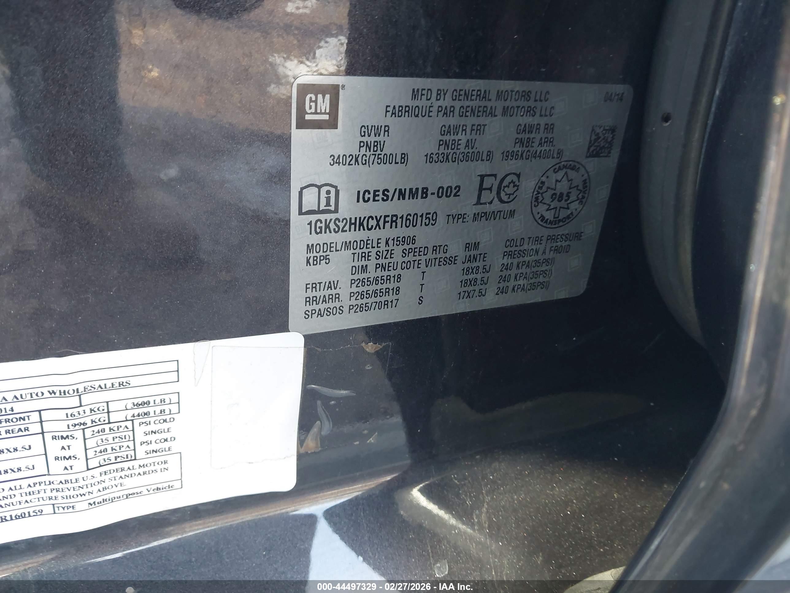 GMC YUKON image 9
