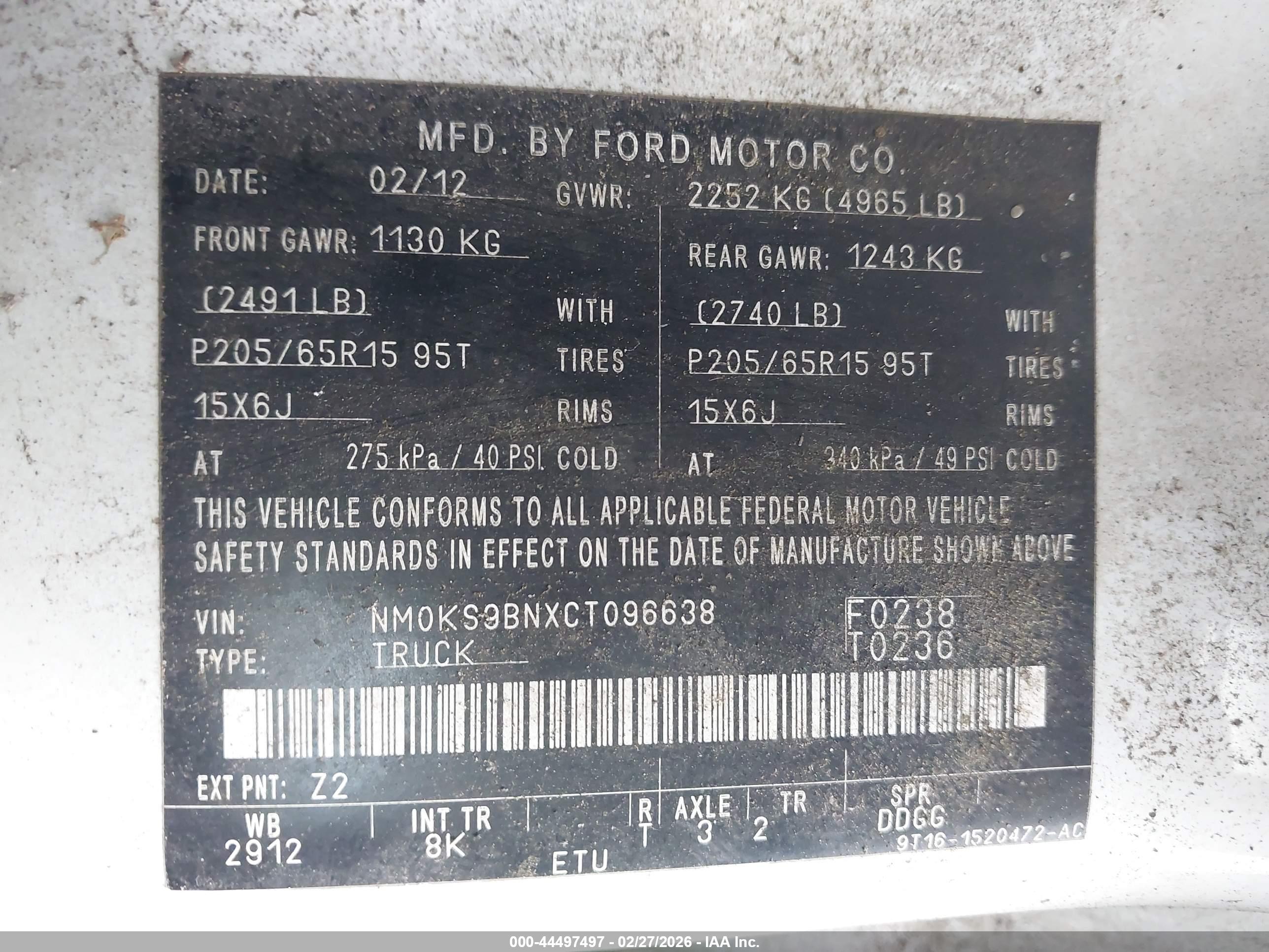 FORD TRANSIT image 9