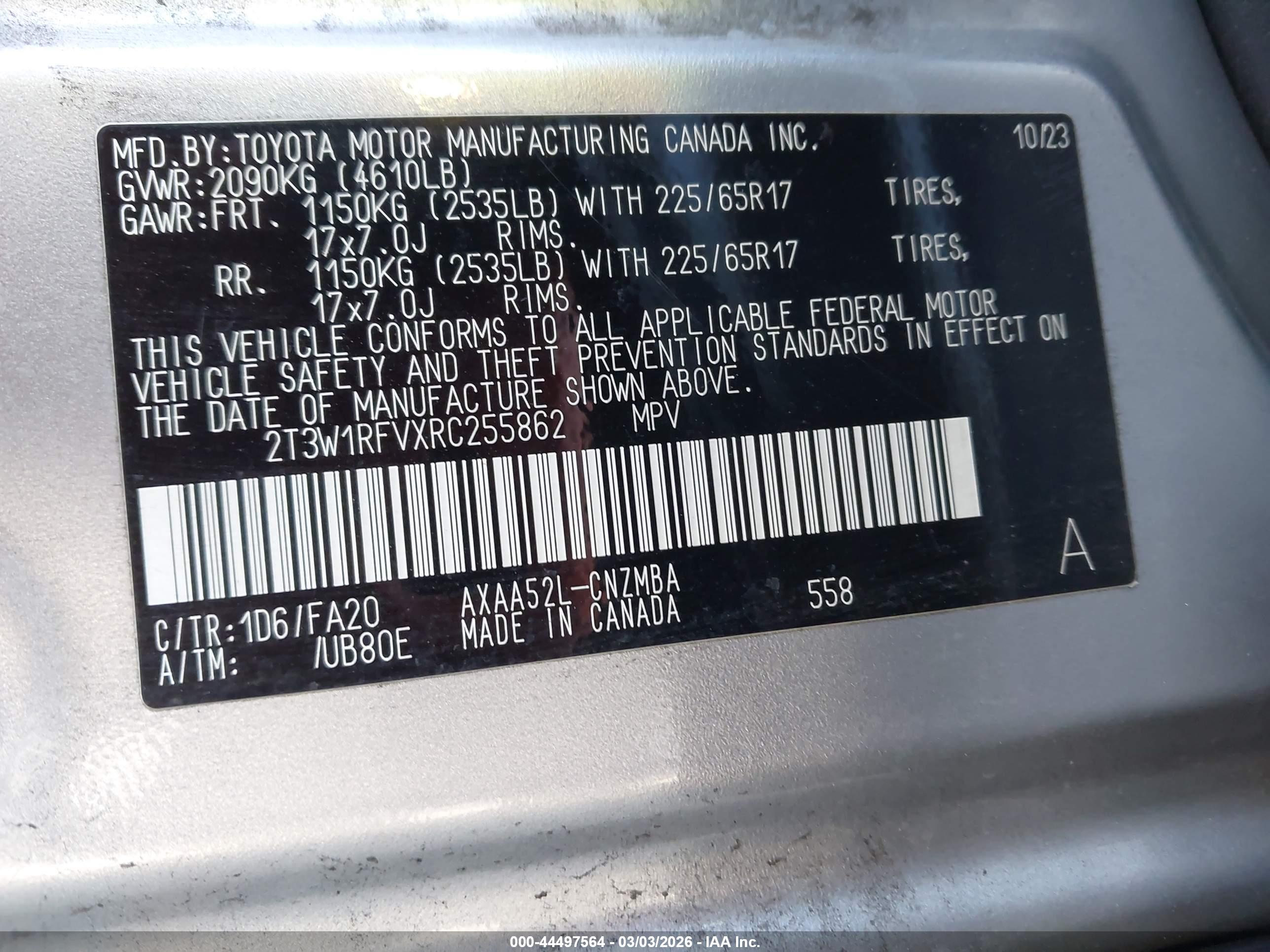 TOYOTA RAV4 image 9